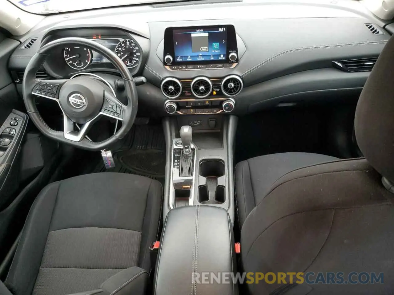 8 fotografías del automóvil dañado 3N1AB8CV7PY241187 NISSAN SENTRA 2023