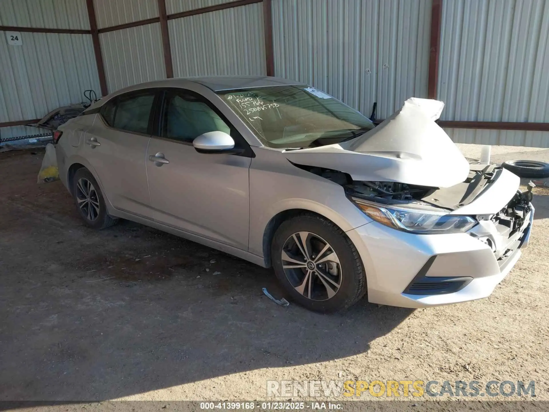1 fotografías del automóvil dañado 3N1AB8CV7PY253369 NISSAN SENTRA 2023