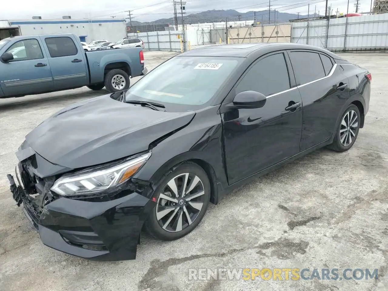 1 fotografías del automóvil dañado 3N1AB8CV7PY255736 NISSAN SENTRA 2023