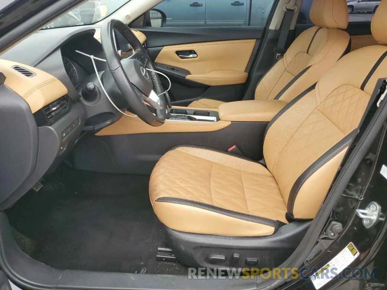 7 fotografías del automóvil dañado 3N1AB8CV7PY255736 NISSAN SENTRA 2023