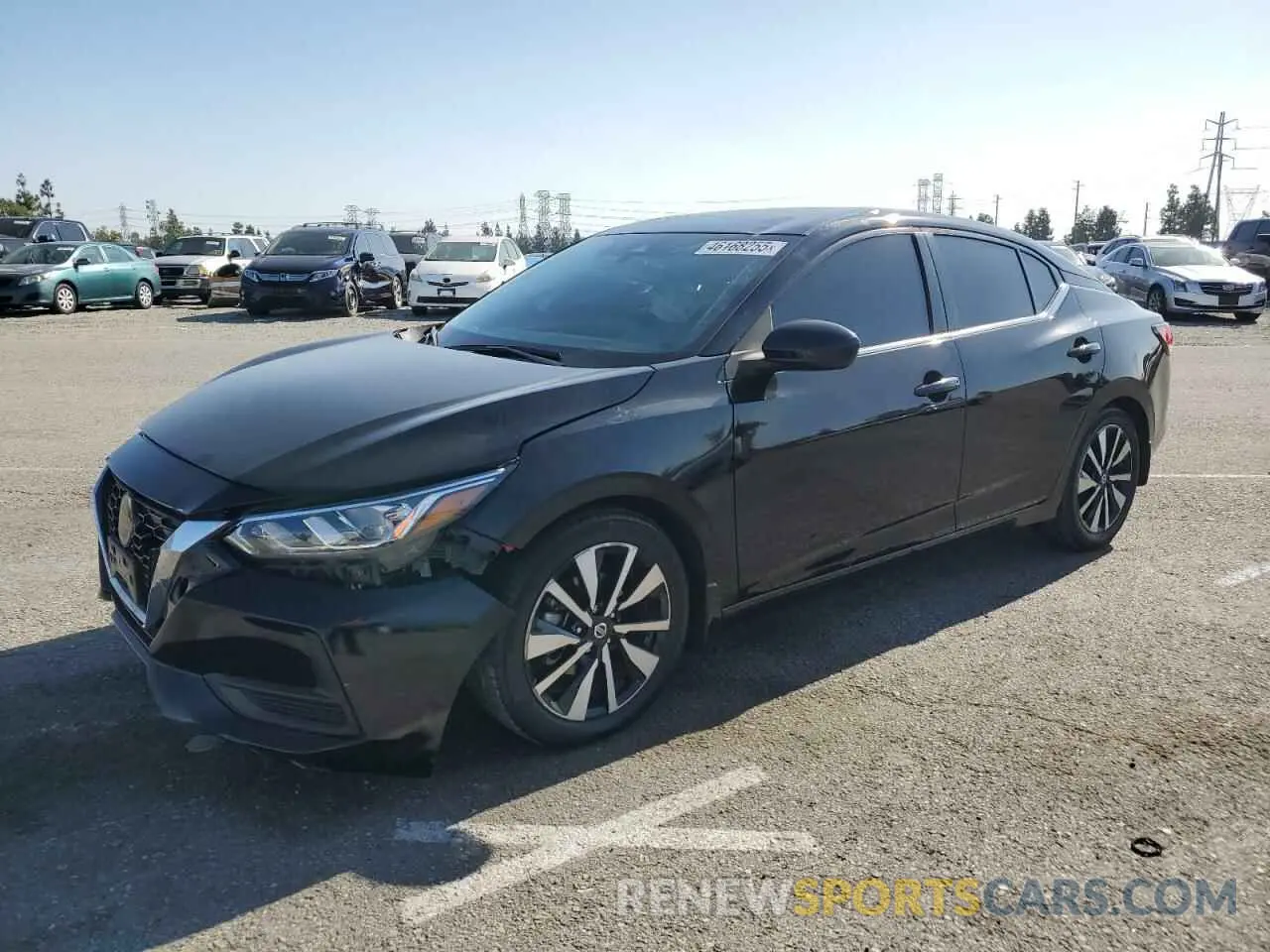 1 fotografías del automóvil dañado 3N1AB8CV7PY256353 NISSAN SENTRA 2023