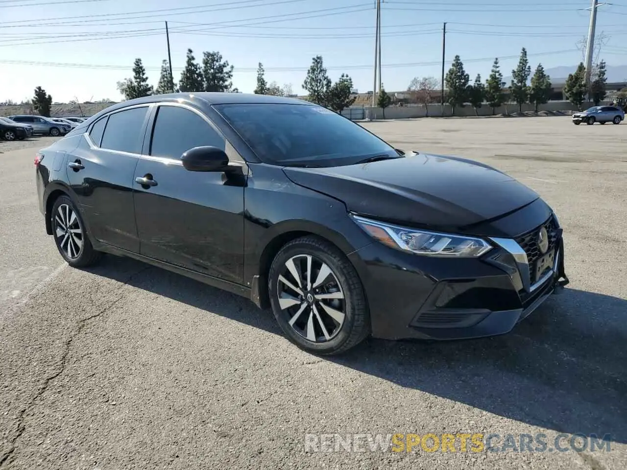 4 fotografías del automóvil dañado 3N1AB8CV7PY256353 NISSAN SENTRA 2023