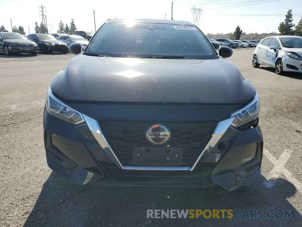 5 fotografías del automóvil dañado 3N1AB8CV7PY256353 NISSAN SENTRA 2023