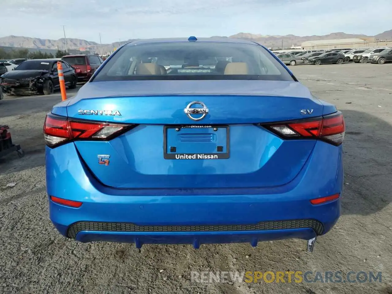 6 fotografías del automóvil dañado 3N1AB8CV7PY263979 NISSAN SENTRA 2023