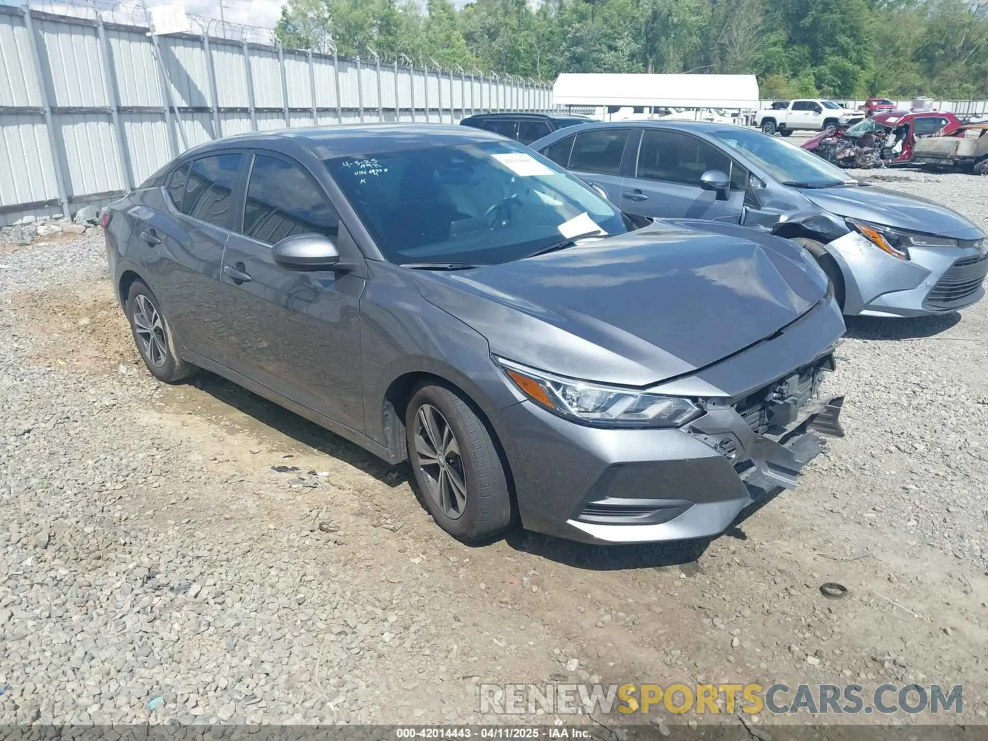 1 fotografías del automóvil dañado 3N1AB8CV7PY264338 NISSAN SENTRA 2023