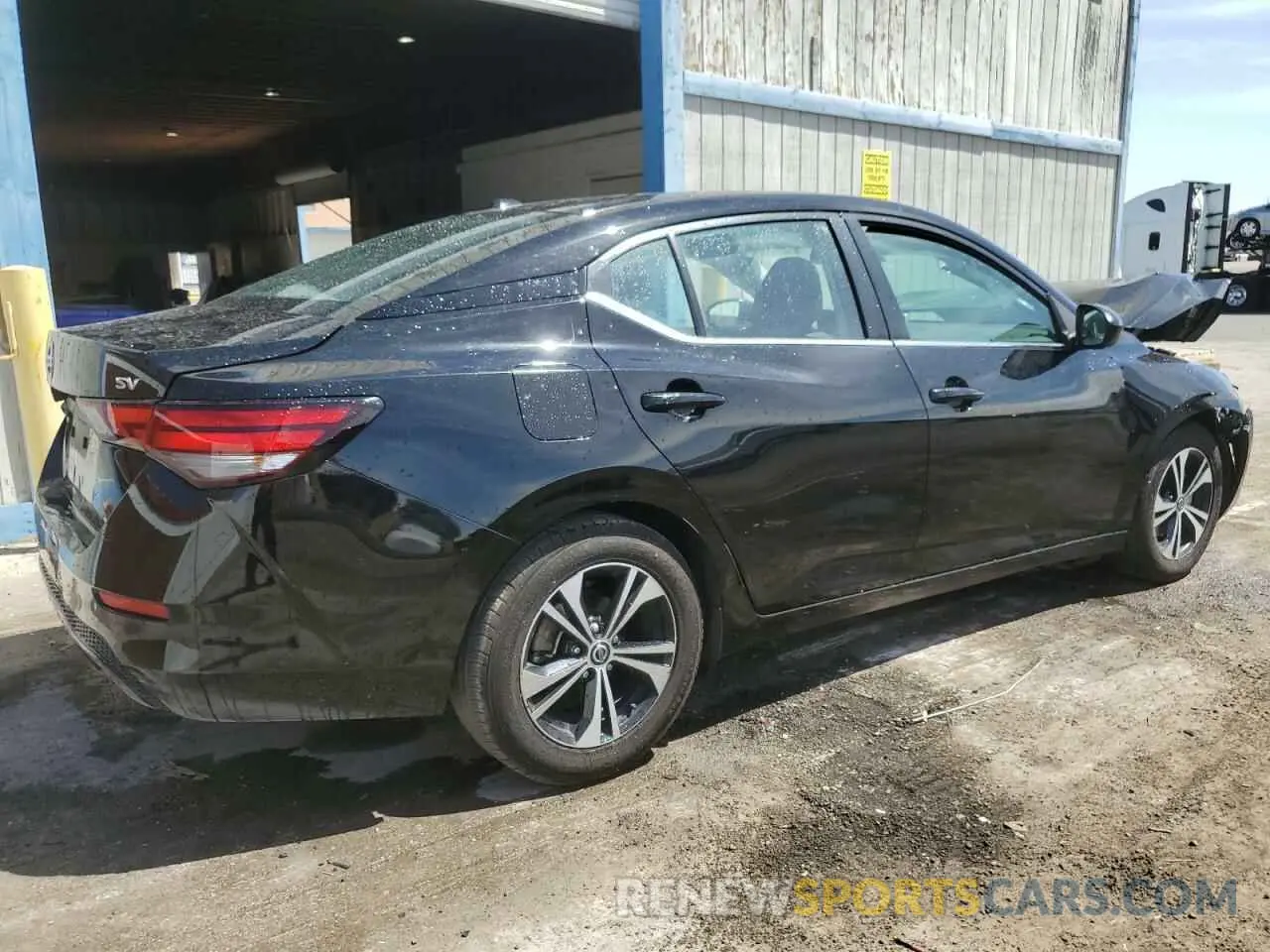 3 fotografías del automóvil dañado 3N1AB8CV7PY265439 NISSAN SENTRA 2023