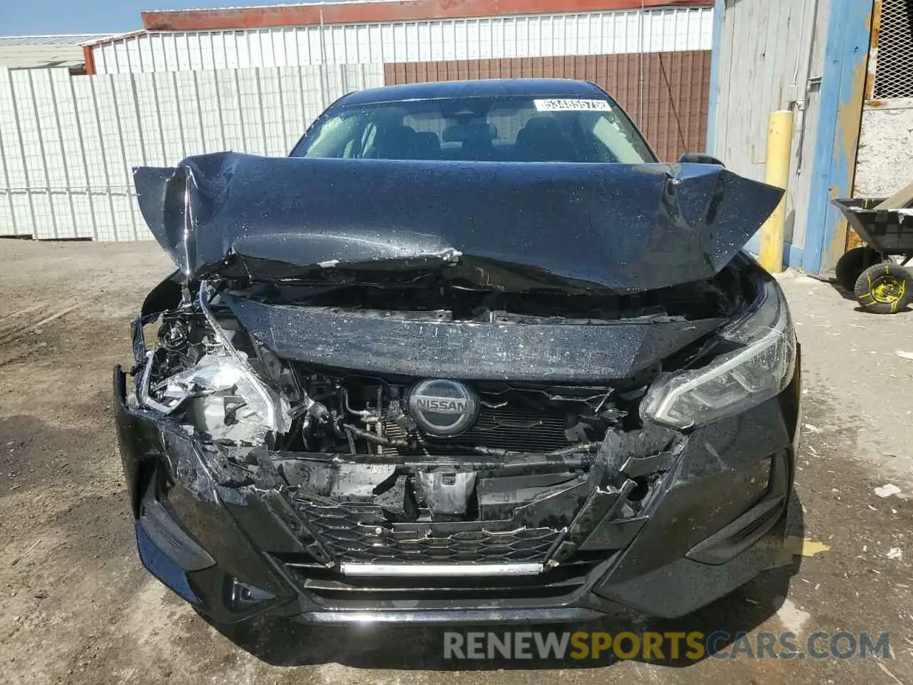 5 fotografías del automóvil dañado 3N1AB8CV7PY265439 NISSAN SENTRA 2023