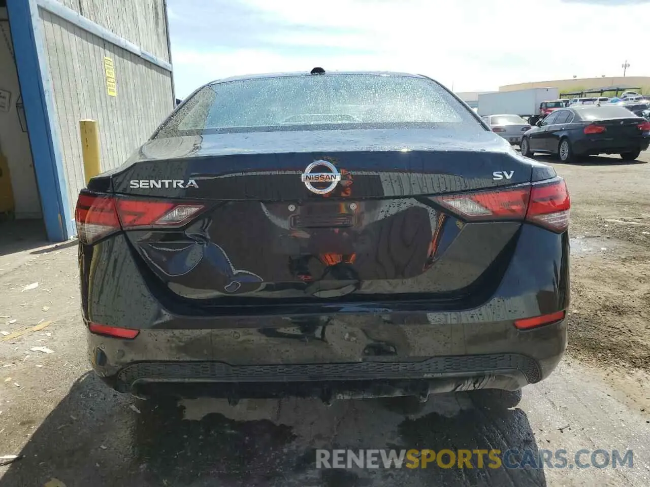 6 fotografías del automóvil dañado 3N1AB8CV7PY265439 NISSAN SENTRA 2023