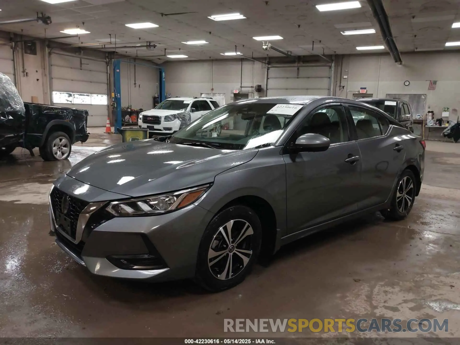 2 fotografías del automóvil dañado 3N1AB8CV7PY269328 NISSAN SENTRA 2023
