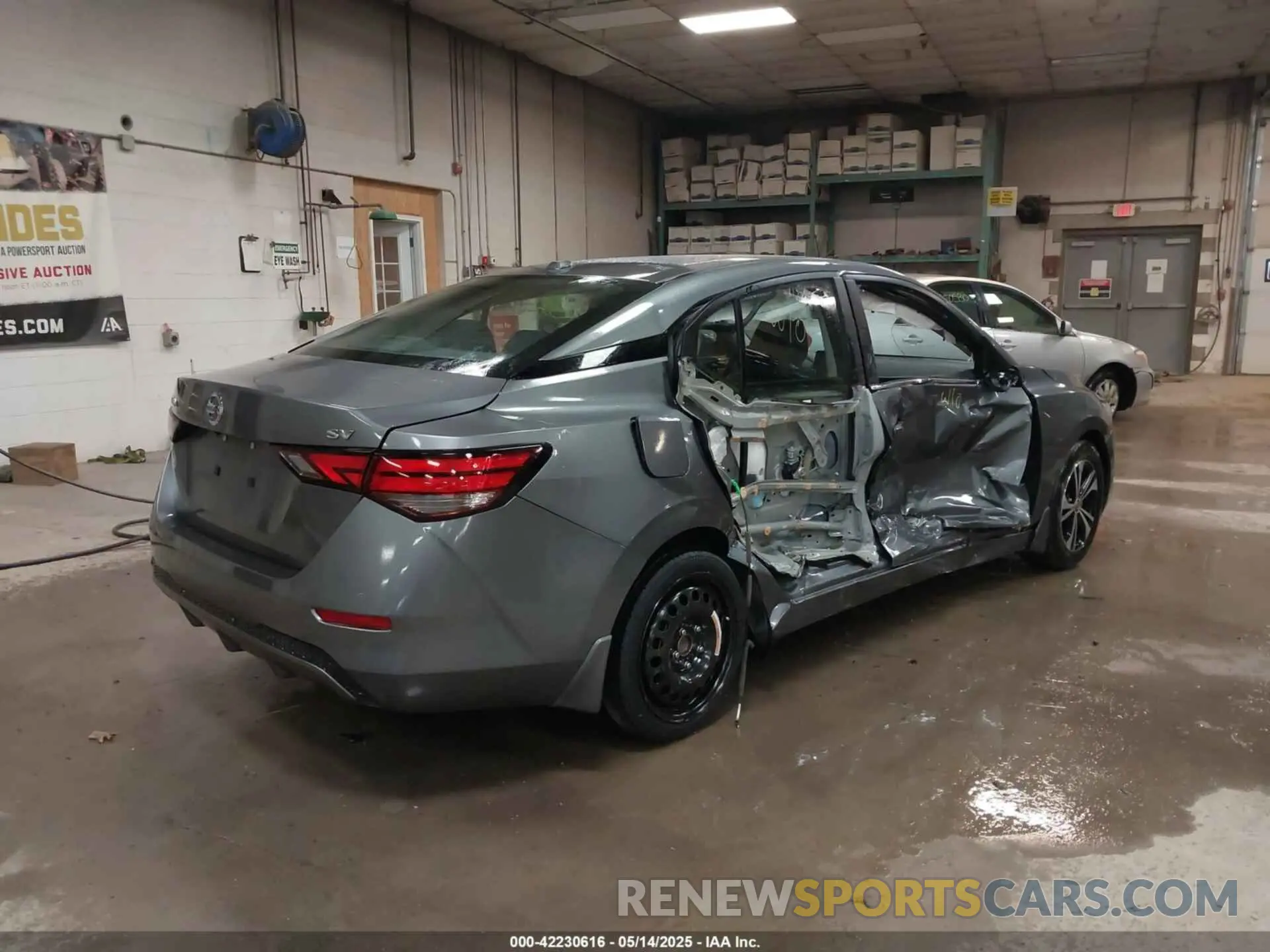 4 fotografías del automóvil dañado 3N1AB8CV7PY269328 NISSAN SENTRA 2023