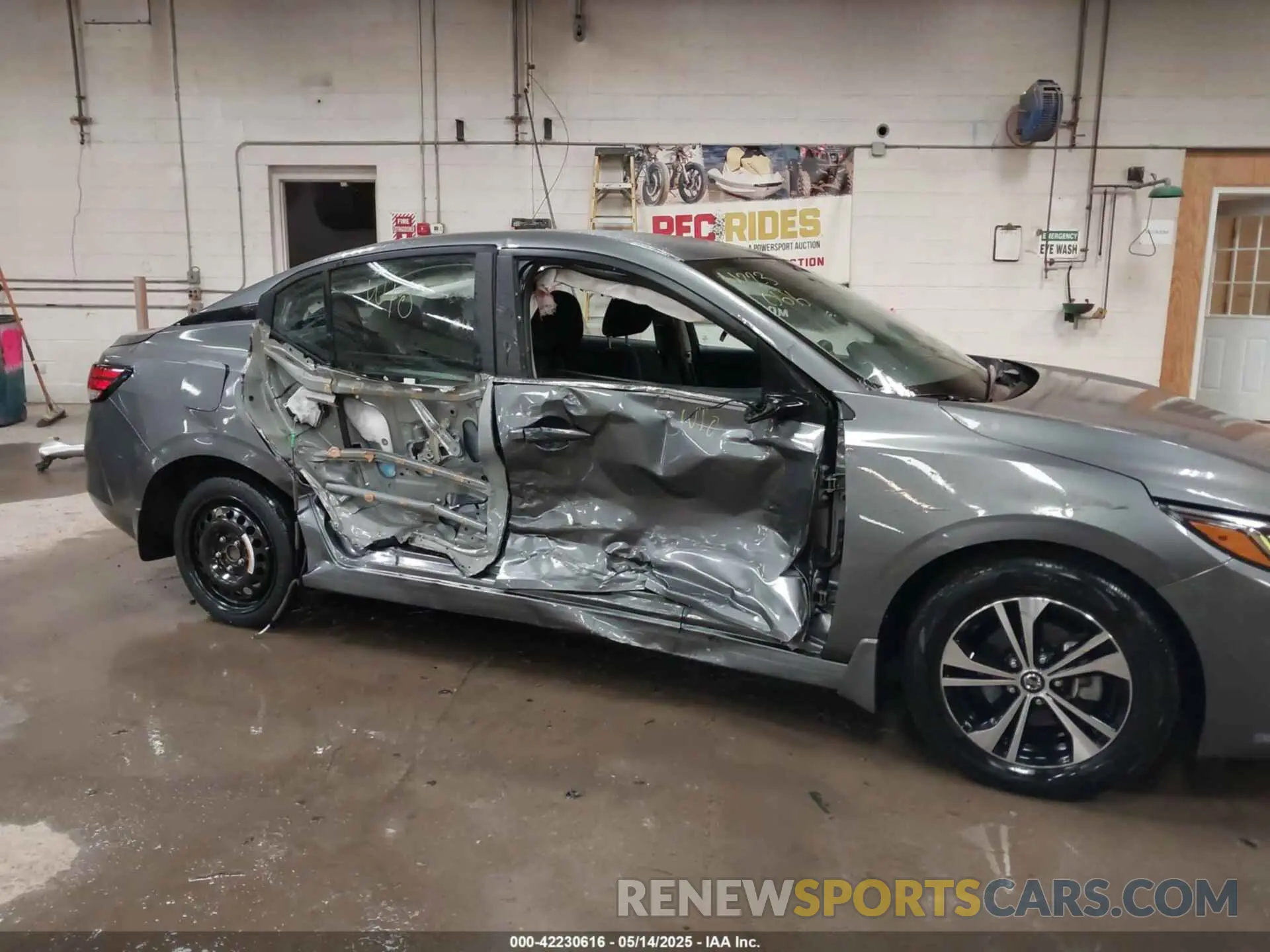 6 fotografías del automóvil dañado 3N1AB8CV7PY269328 NISSAN SENTRA 2023