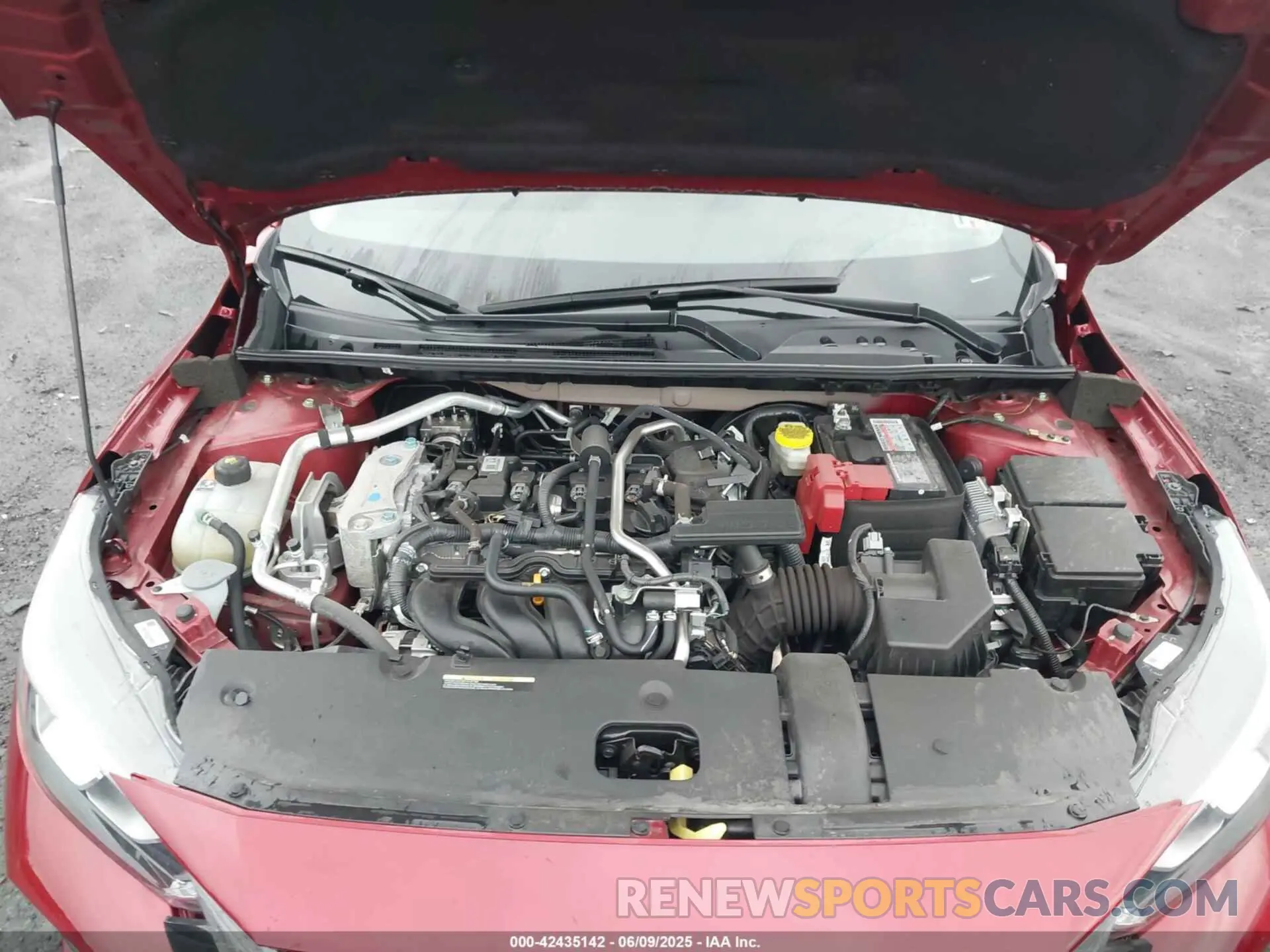 10 fotografías del automóvil dañado 3N1AB8CV7PY275842 NISSAN SENTRA 2023