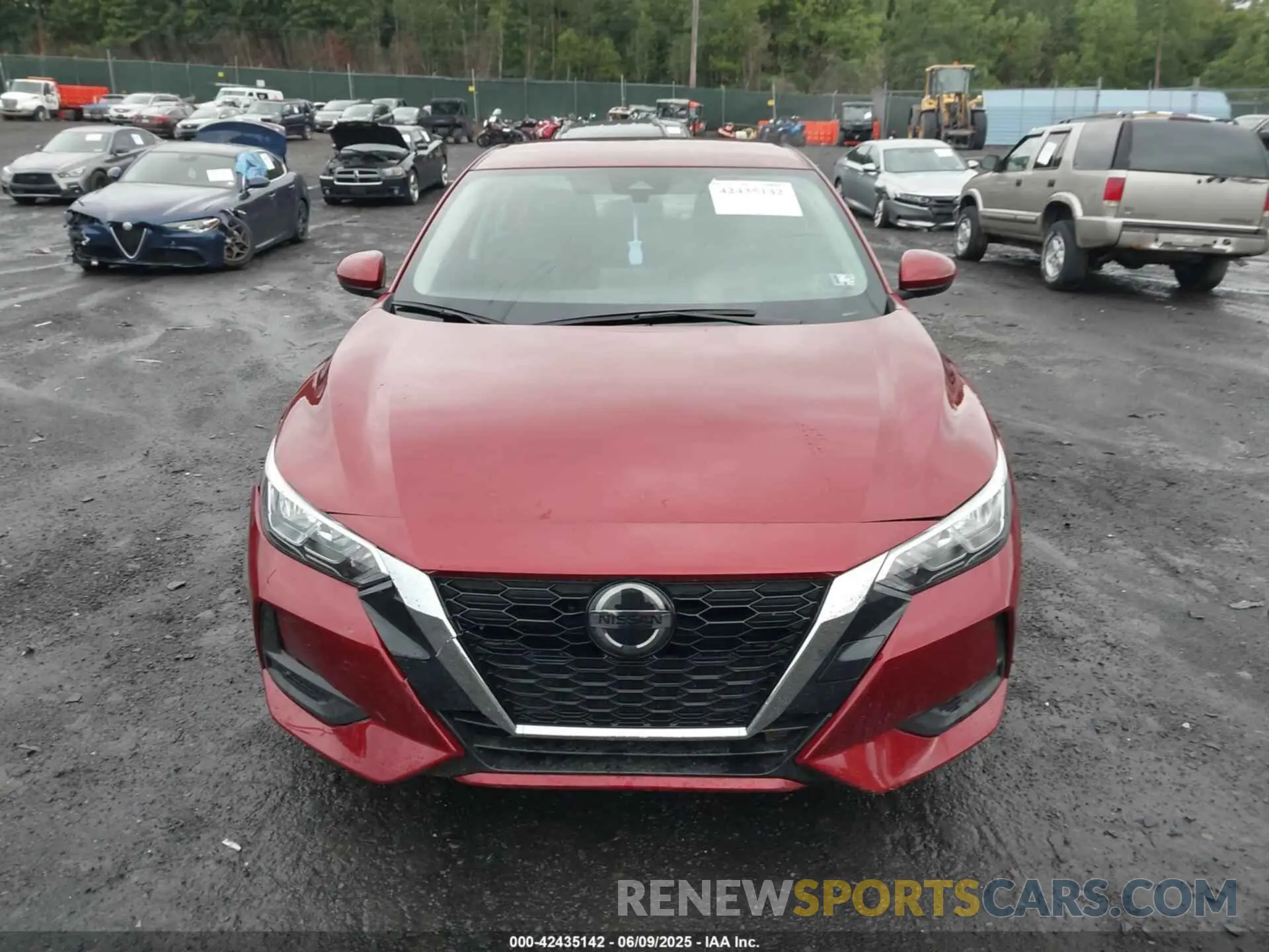 12 fotografías del automóvil dañado 3N1AB8CV7PY275842 NISSAN SENTRA 2023