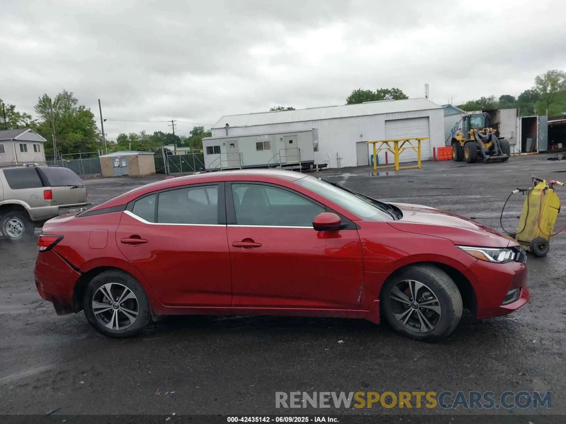 13 fotografías del automóvil dañado 3N1AB8CV7PY275842 NISSAN SENTRA 2023