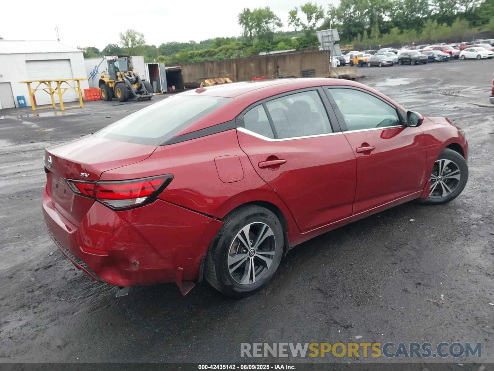 4 fotografías del automóvil dañado 3N1AB8CV7PY275842 NISSAN SENTRA 2023