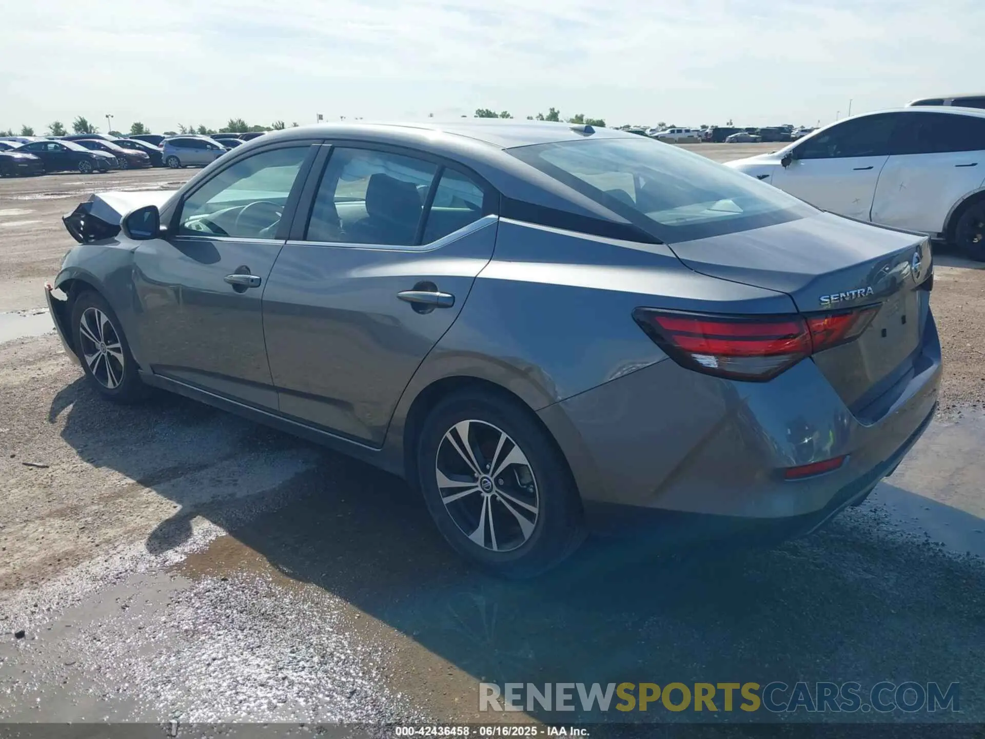 3 fotografías del automóvil dañado 3N1AB8CV7PY282998 NISSAN SENTRA 2023