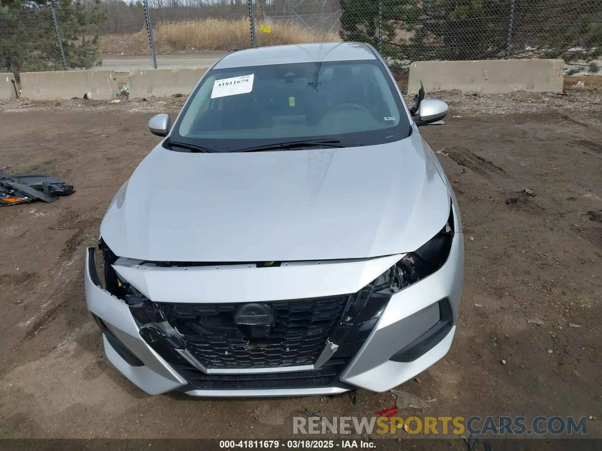 12 fotografías del automóvil dañado 3N1AB8CV7PY299171 NISSAN SENTRA 2023