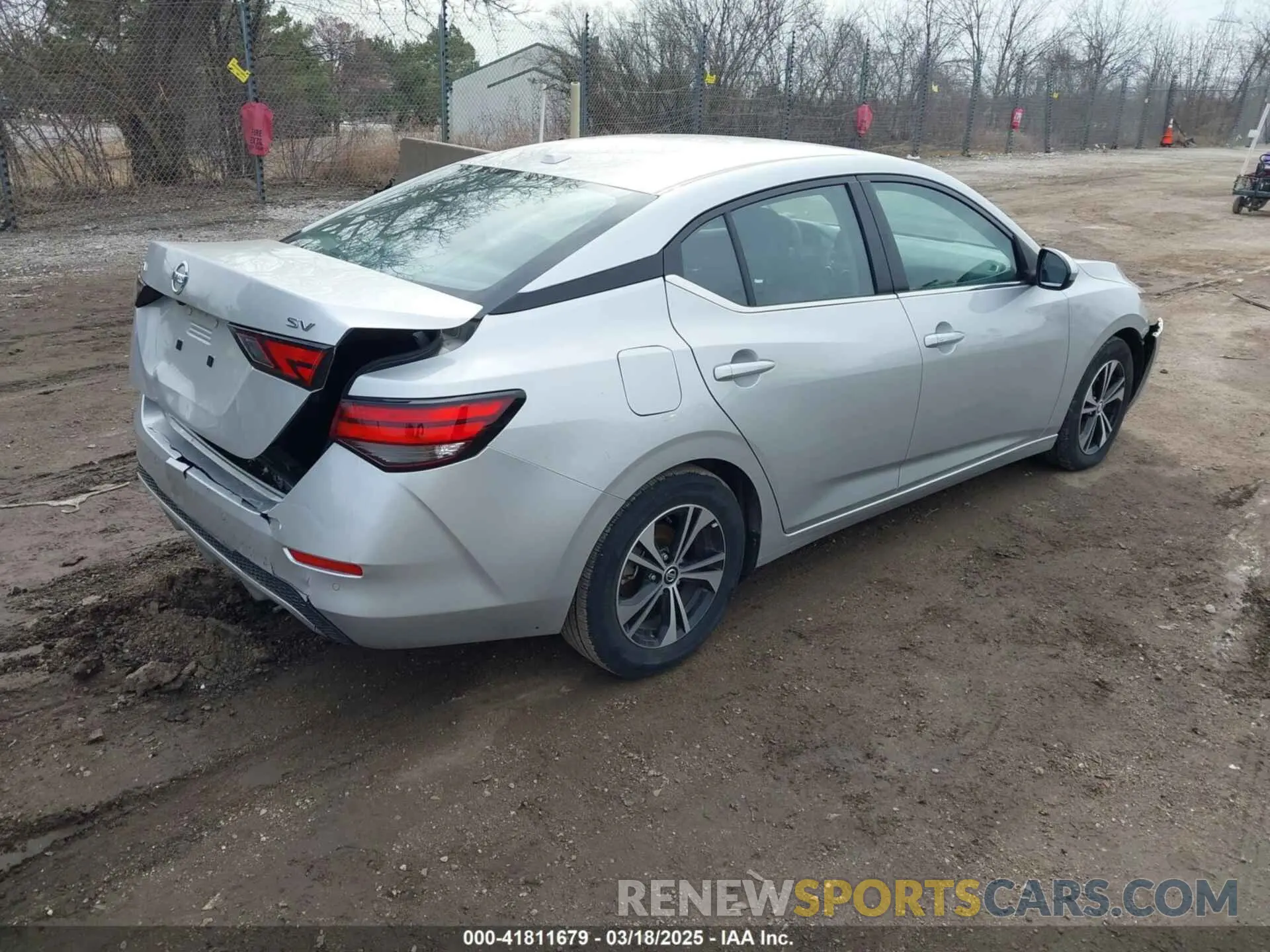 4 fotografías del automóvil dañado 3N1AB8CV7PY299171 NISSAN SENTRA 2023