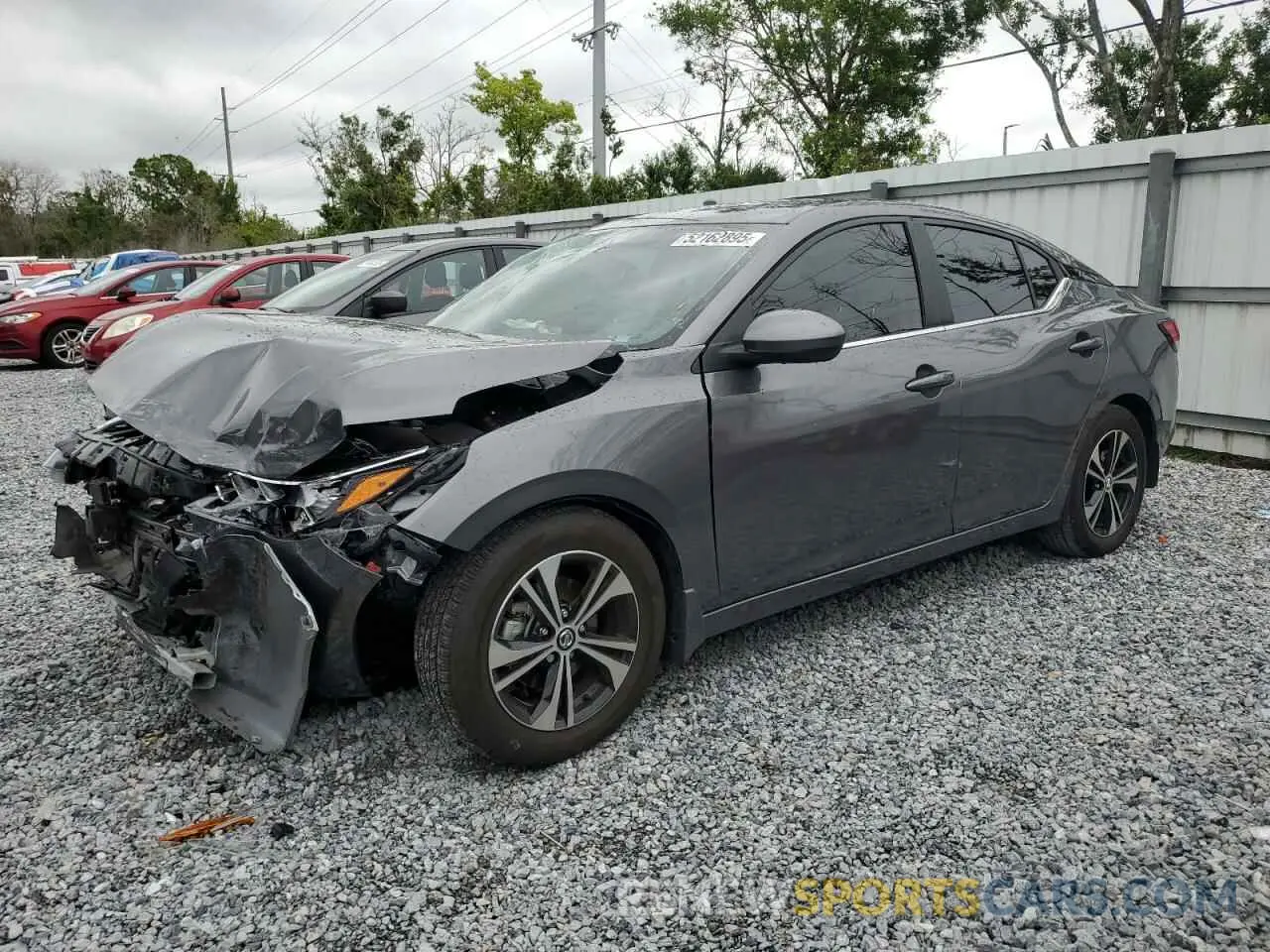 1 fotografías del automóvil dañado 3N1AB8CV7PY321525 NISSAN SENTRA 2023
