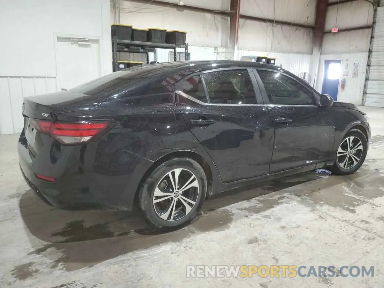 3 fotografías del automóvil dañado 3N1AB8CV8PY263523 NISSAN SENTRA 2023