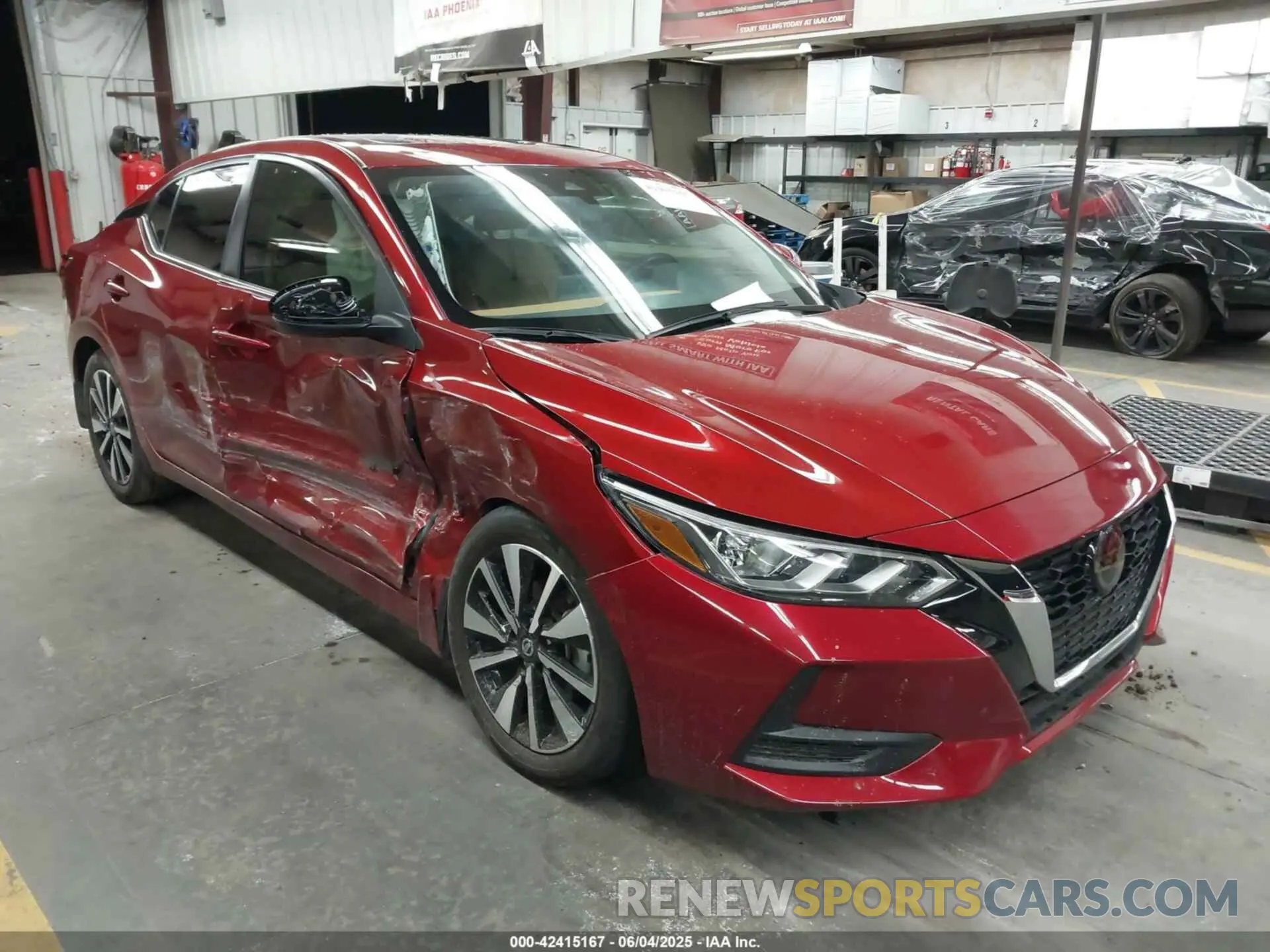 1 fotografías del automóvil dañado 3N1AB8CV8PY277079 NISSAN SENTRA 2023