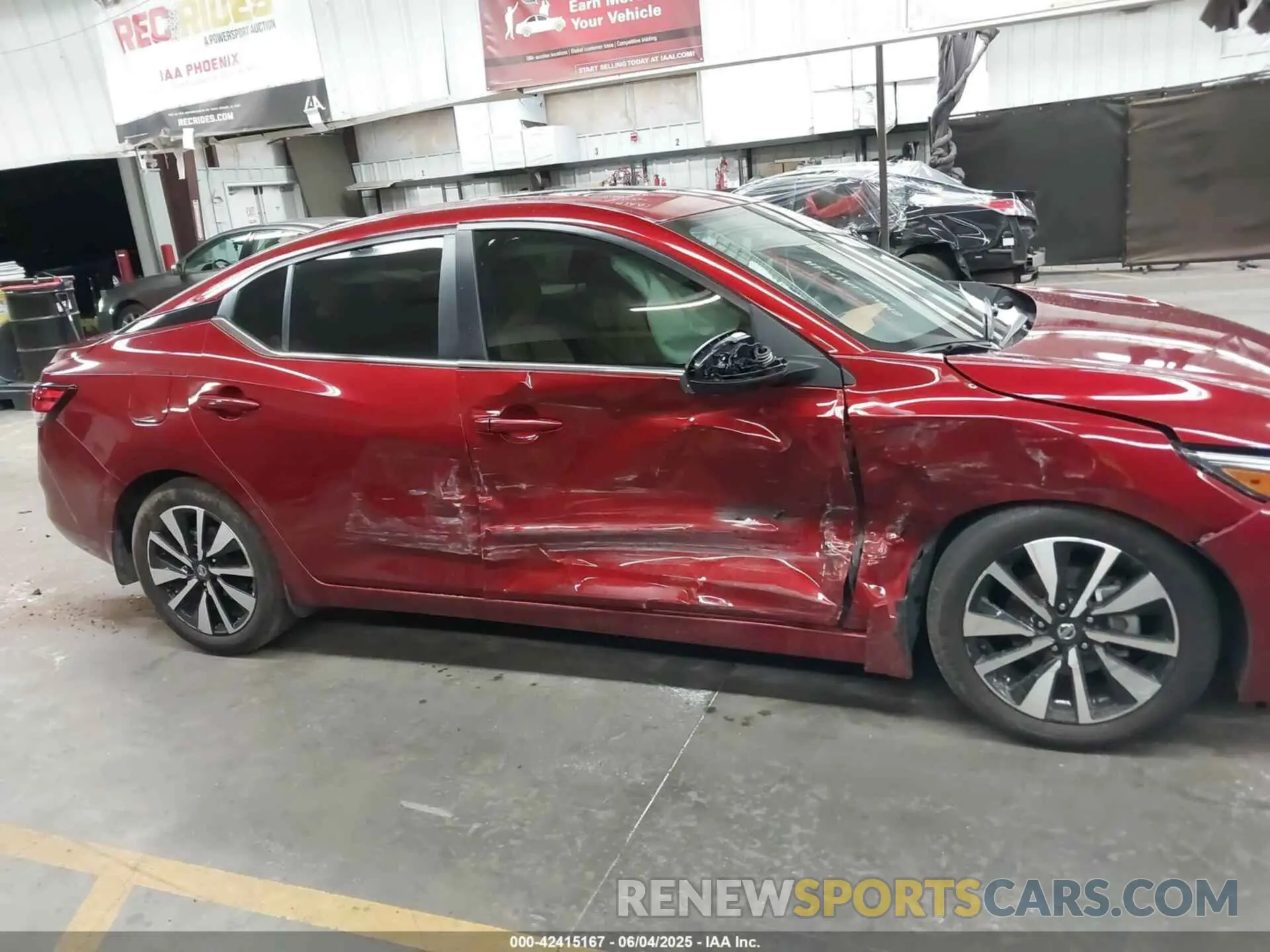 13 fotografías del automóvil dañado 3N1AB8CV8PY277079 NISSAN SENTRA 2023