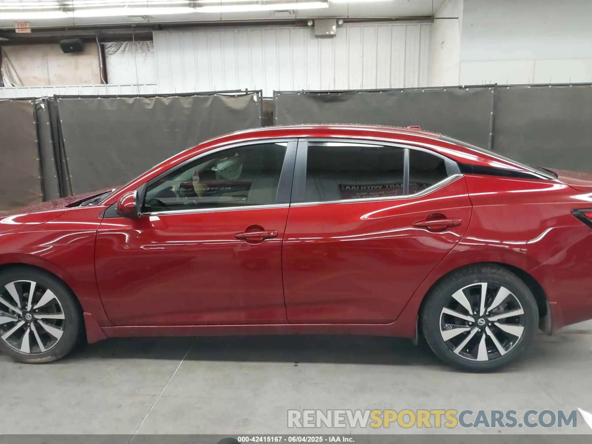 14 fotografías del automóvil dañado 3N1AB8CV8PY277079 NISSAN SENTRA 2023