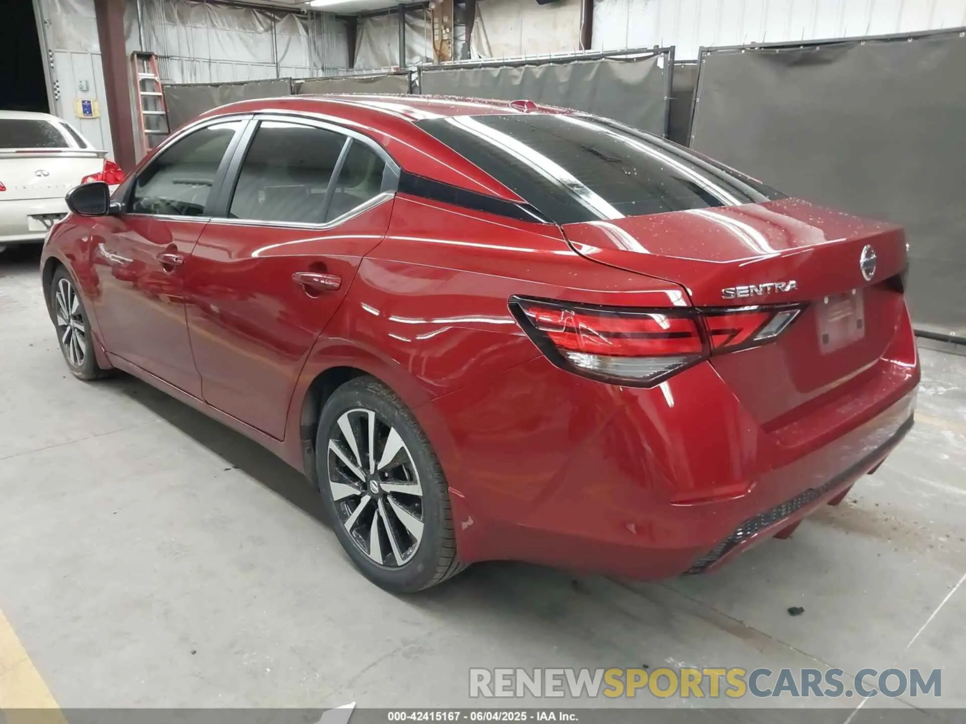 3 fotografías del automóvil dañado 3N1AB8CV8PY277079 NISSAN SENTRA 2023