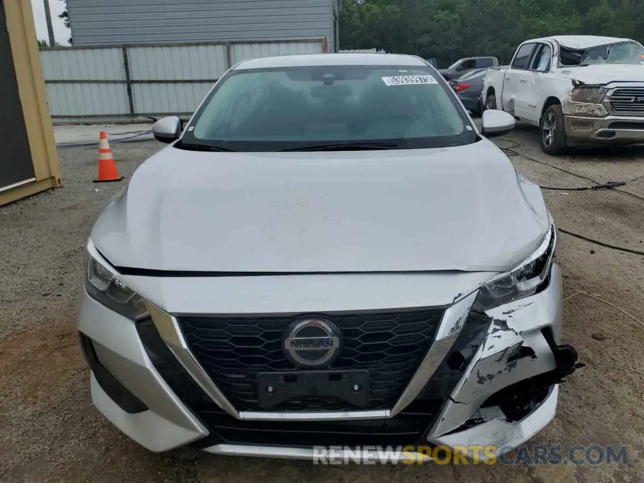 5 fotografías del automóvil dañado 3N1AB8CV8PY278183 NISSAN SENTRA 2023