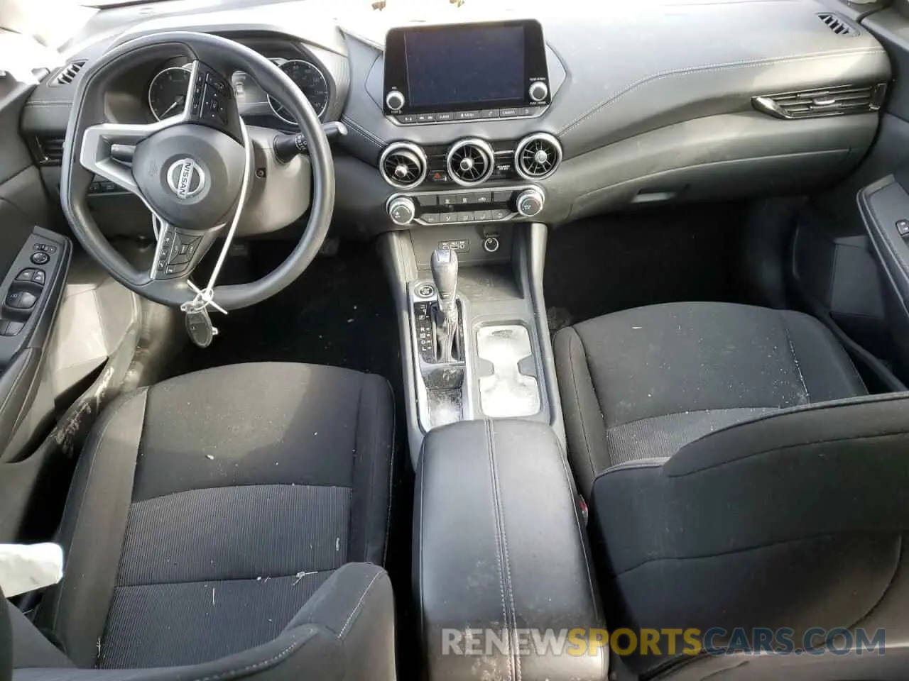 8 fotografías del automóvil dañado 3N1AB8CV8PY279429 NISSAN SENTRA 2023