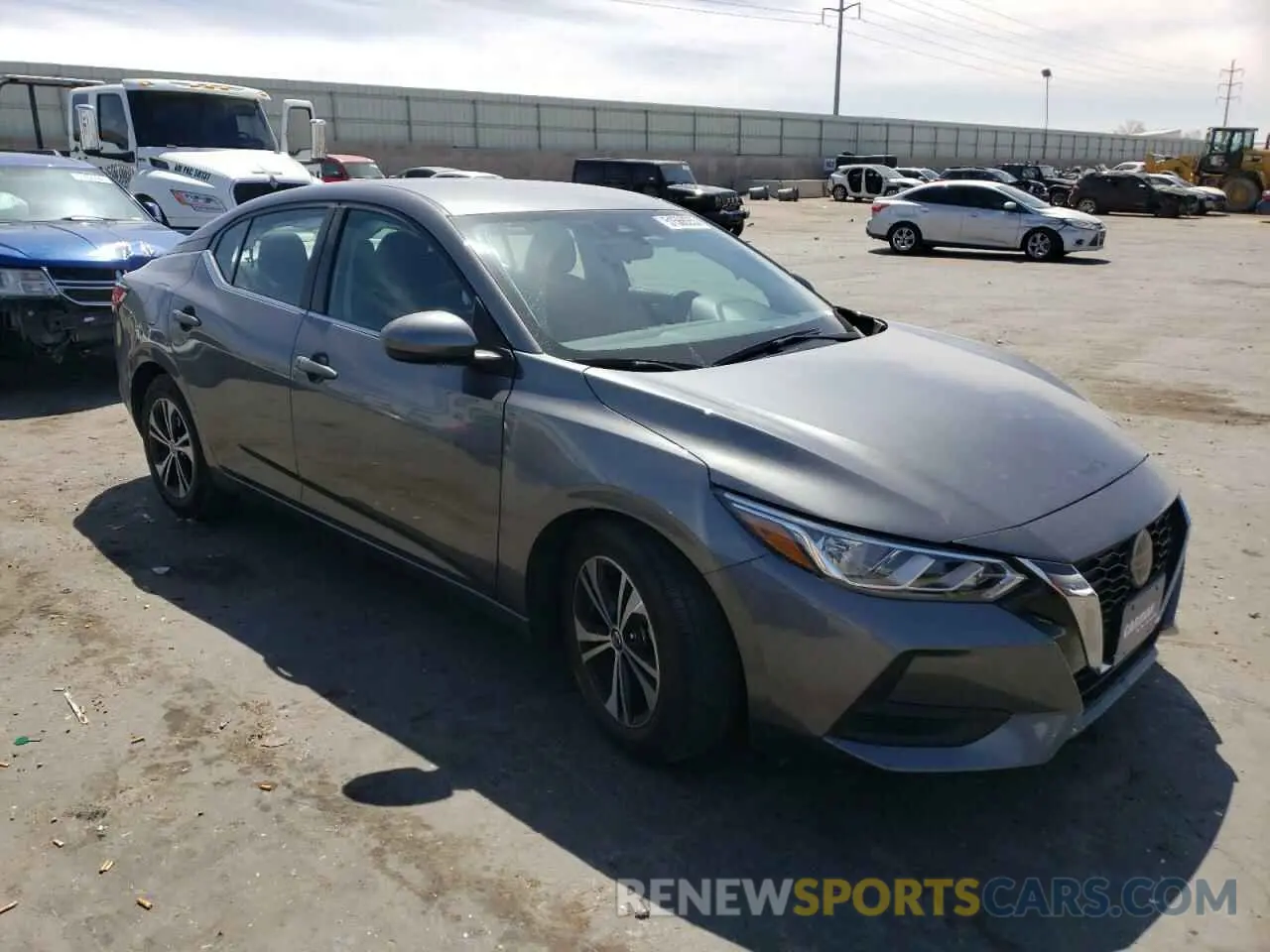 4 fotografías del automóvil dañado 3N1AB8CV8PY291810 NISSAN SENTRA 2023