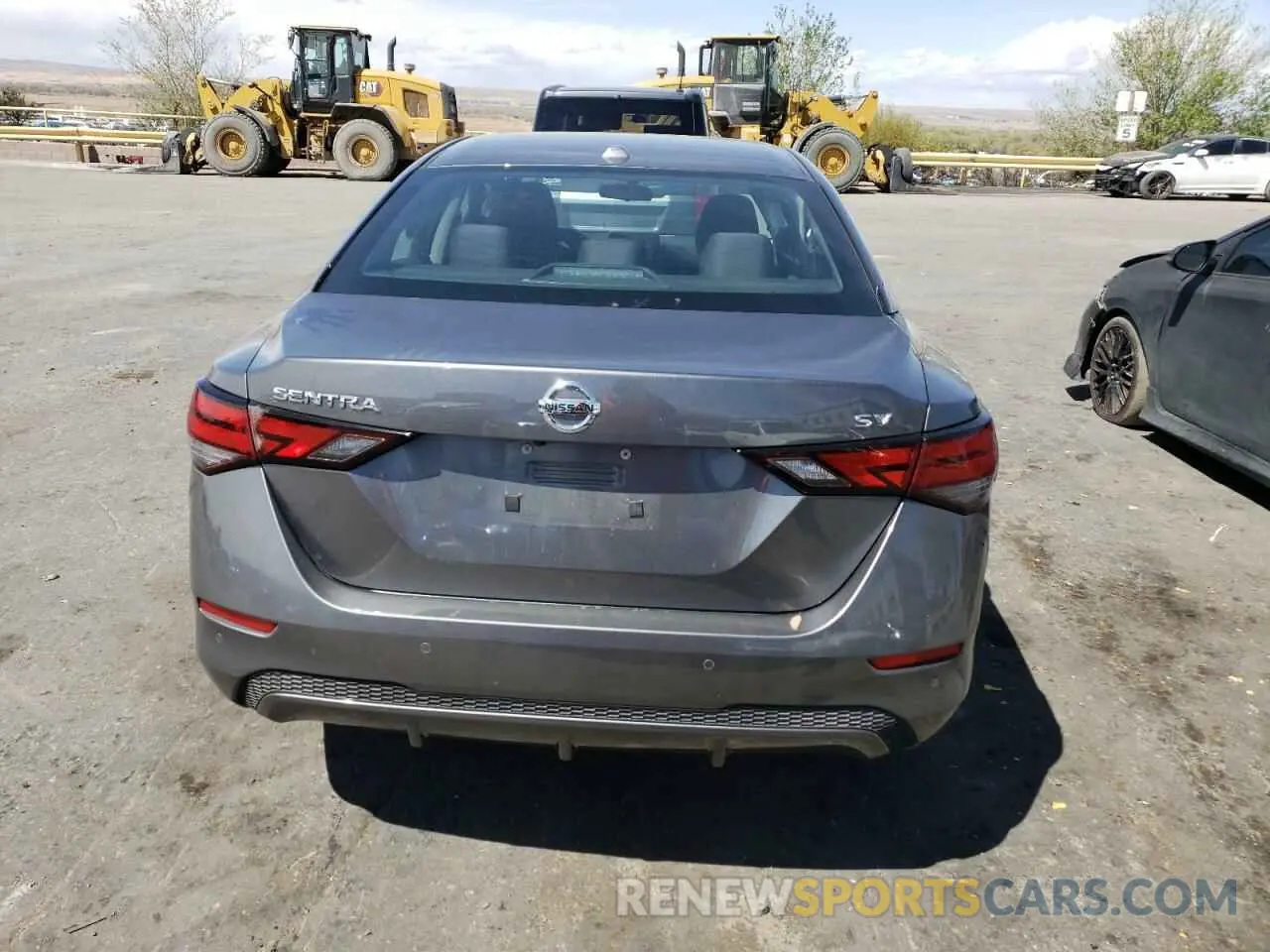6 fotografías del automóvil dañado 3N1AB8CV8PY291810 NISSAN SENTRA 2023