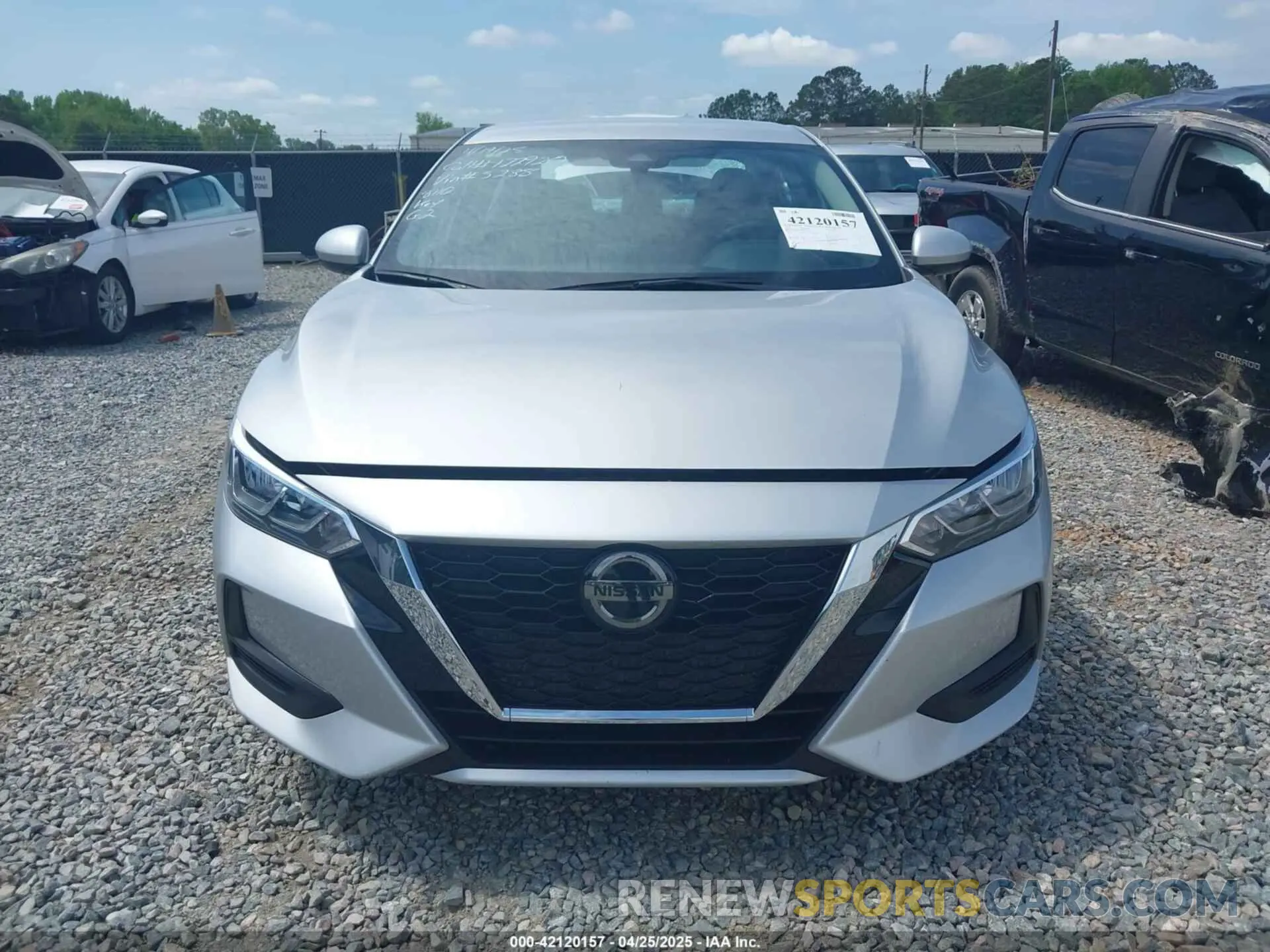 12 fotografías del automóvil dañado 3N1AB8CV8PY295288 NISSAN SENTRA 2023