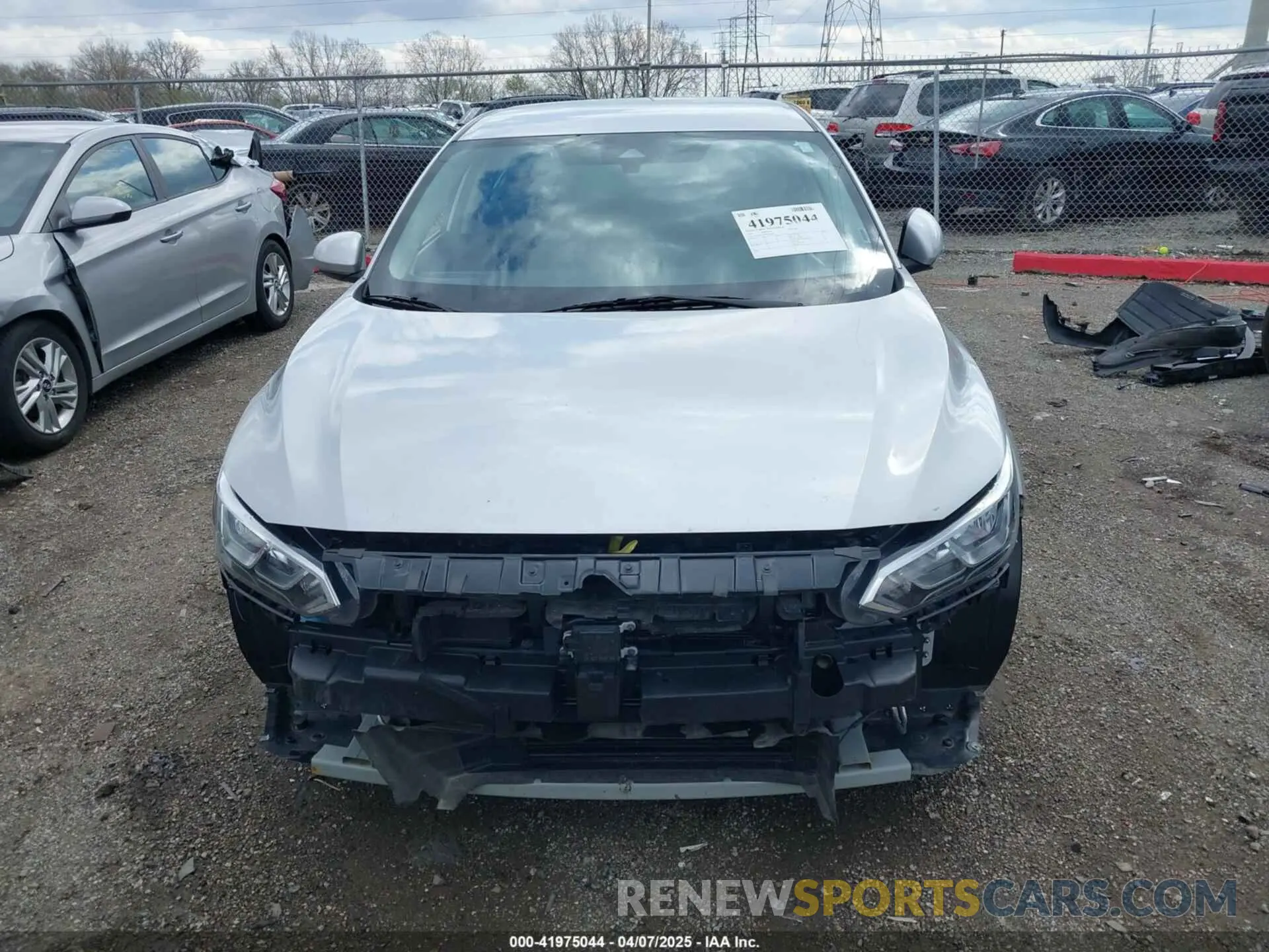 13 fotografías del automóvil dañado 3N1AB8CV8PY296764 NISSAN SENTRA 2023