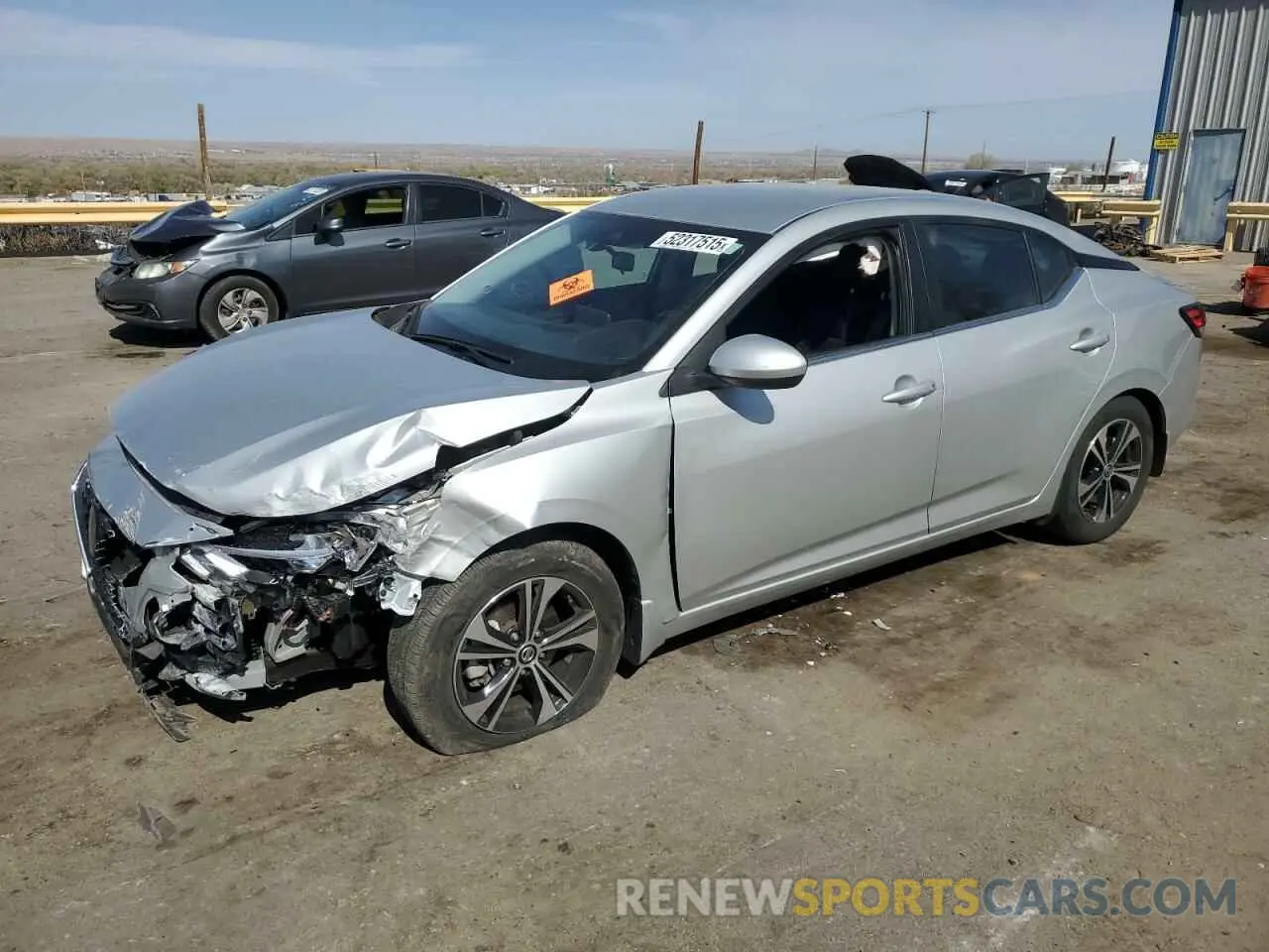 1 fotografías del automóvil dañado 3N1AB8CV8PY310579 NISSAN SENTRA 2023