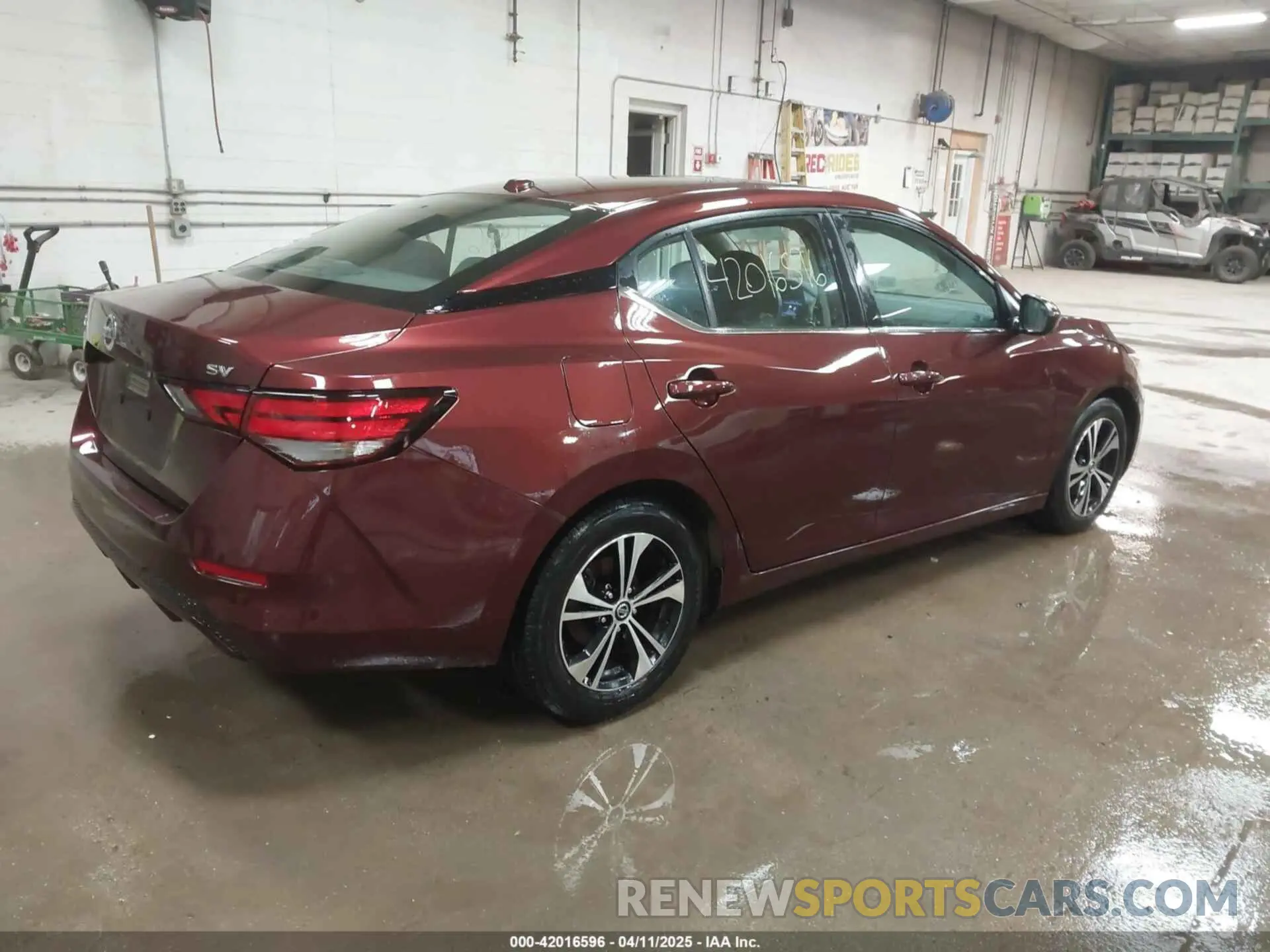 4 fotografías del automóvil dañado 3N1AB8CV9PY227971 NISSAN SENTRA 2023