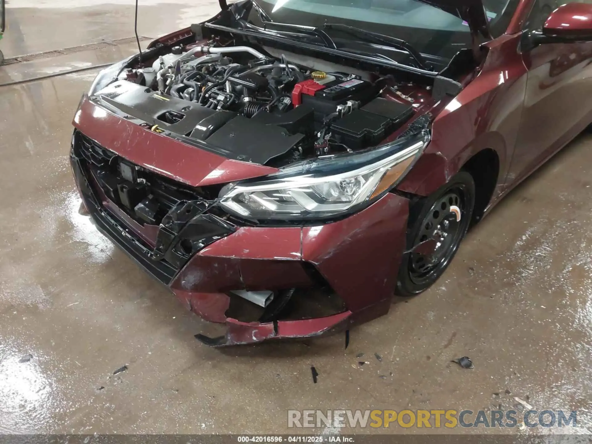 6 fotografías del automóvil dañado 3N1AB8CV9PY227971 NISSAN SENTRA 2023