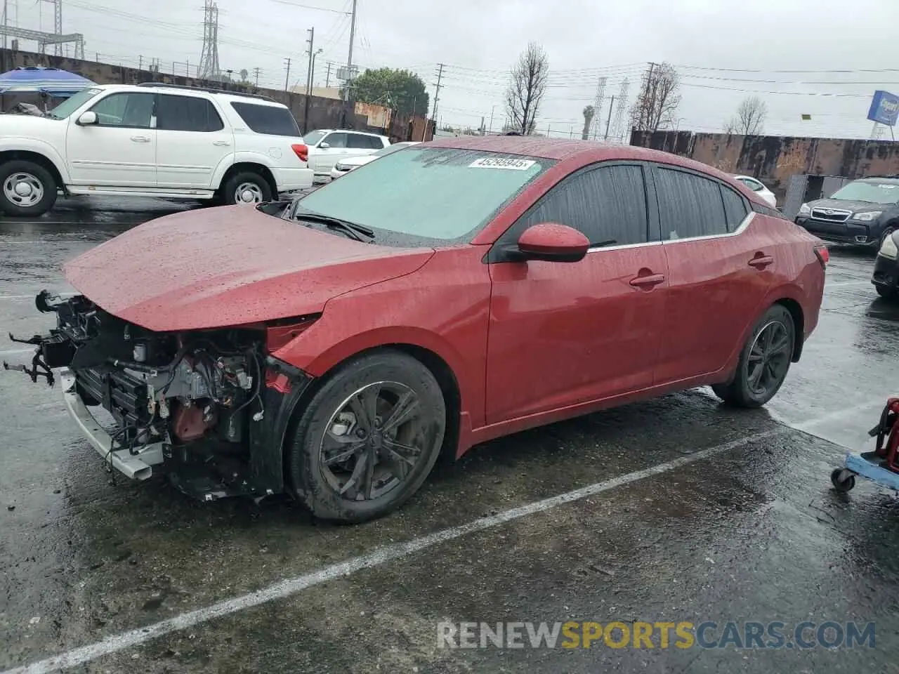 1 fotografías del automóvil dañado 3N1AB8CV9PY246441 NISSAN SENTRA 2023