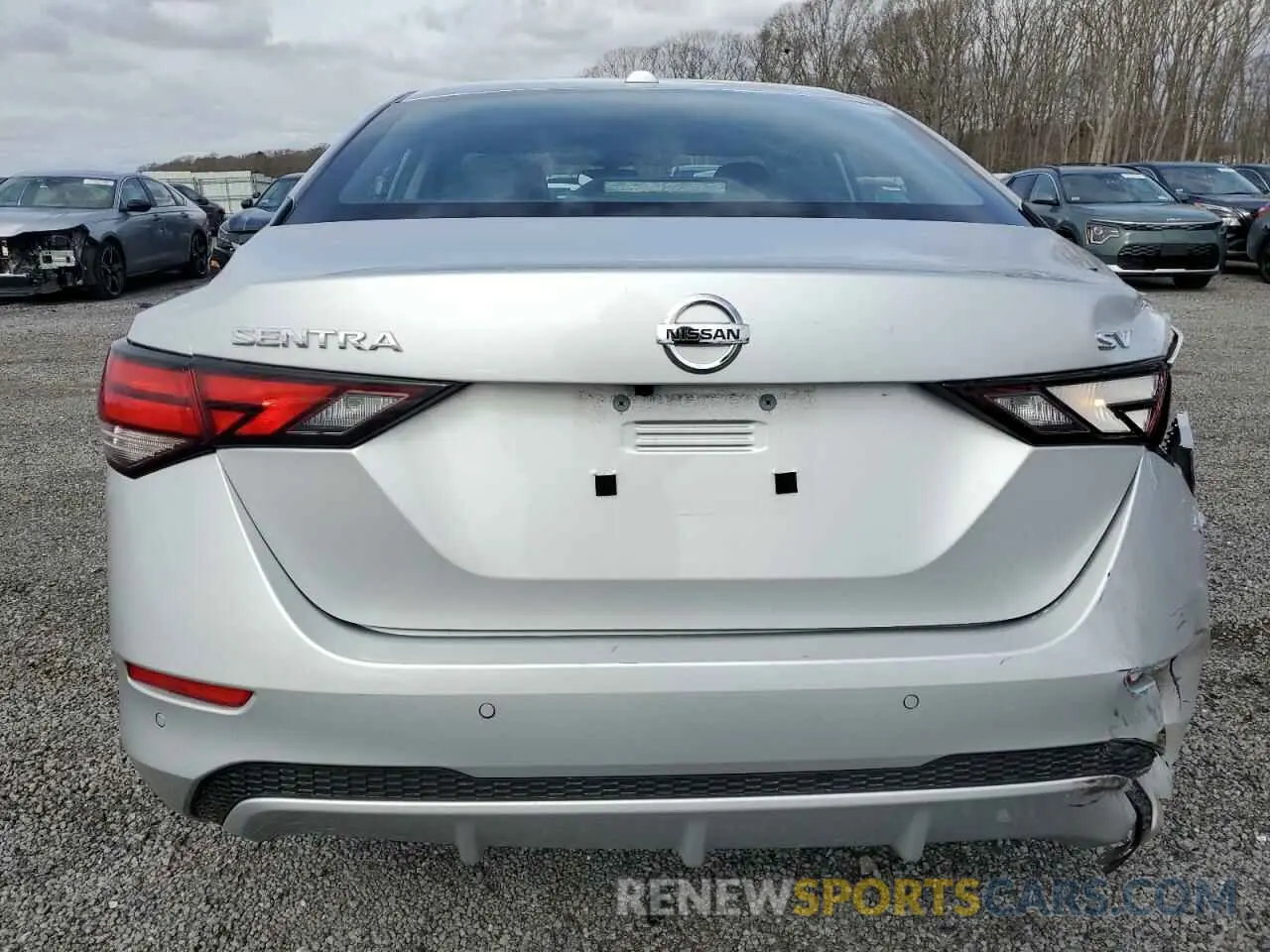 6 fotografías del automóvil dañado 3N1AB8CV9PY249758 NISSAN SENTRA 2023