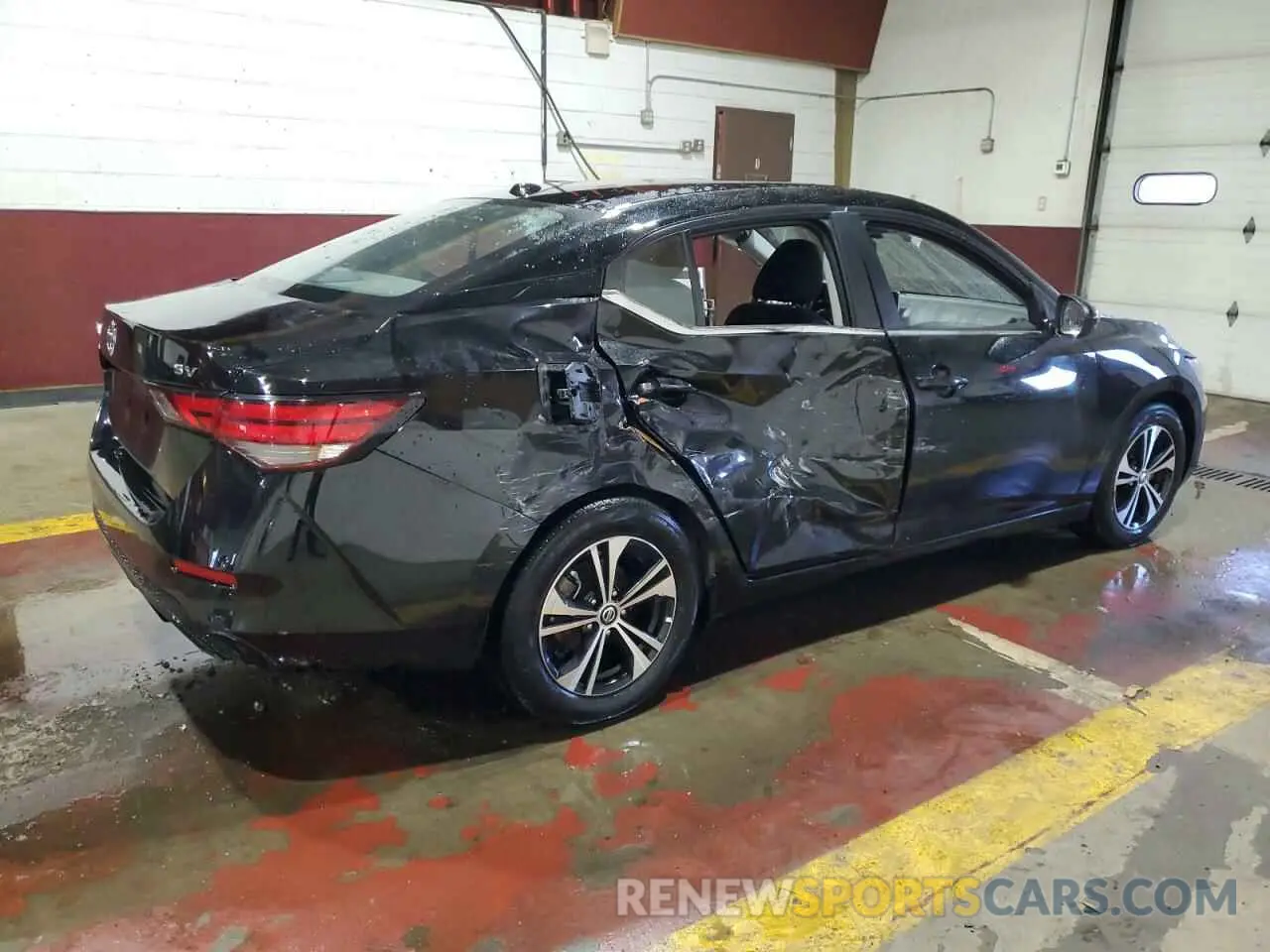 3 fotografías del automóvil dañado 3N1AB8CV9PY260369 NISSAN SENTRA 2023