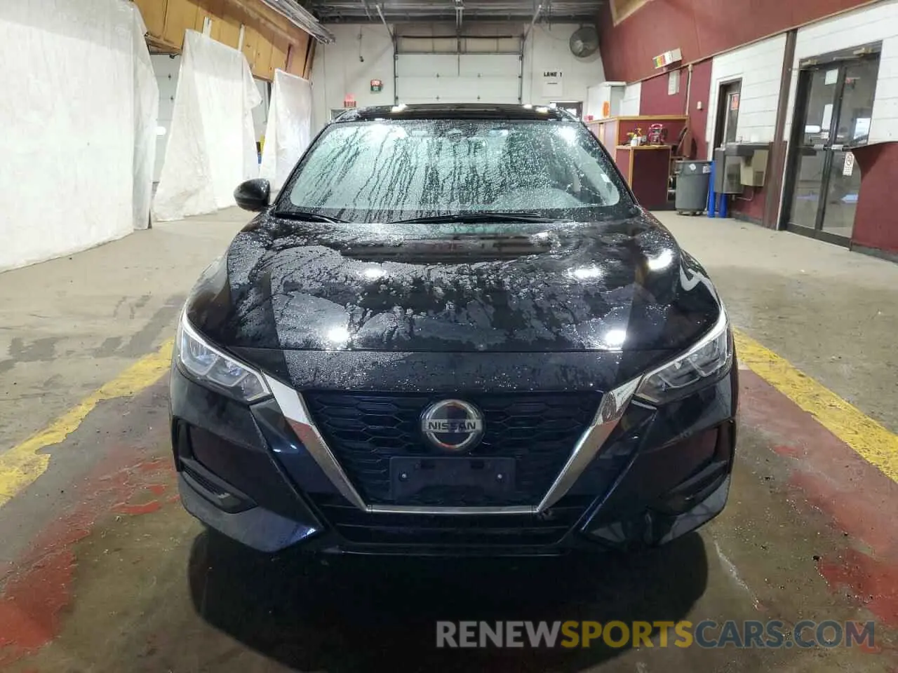 5 fotografías del automóvil dañado 3N1AB8CV9PY260369 NISSAN SENTRA 2023