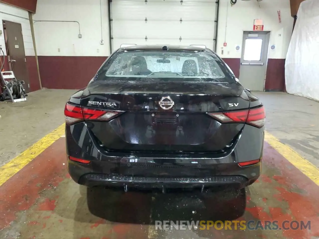 6 fotografías del automóvil dañado 3N1AB8CV9PY260369 NISSAN SENTRA 2023