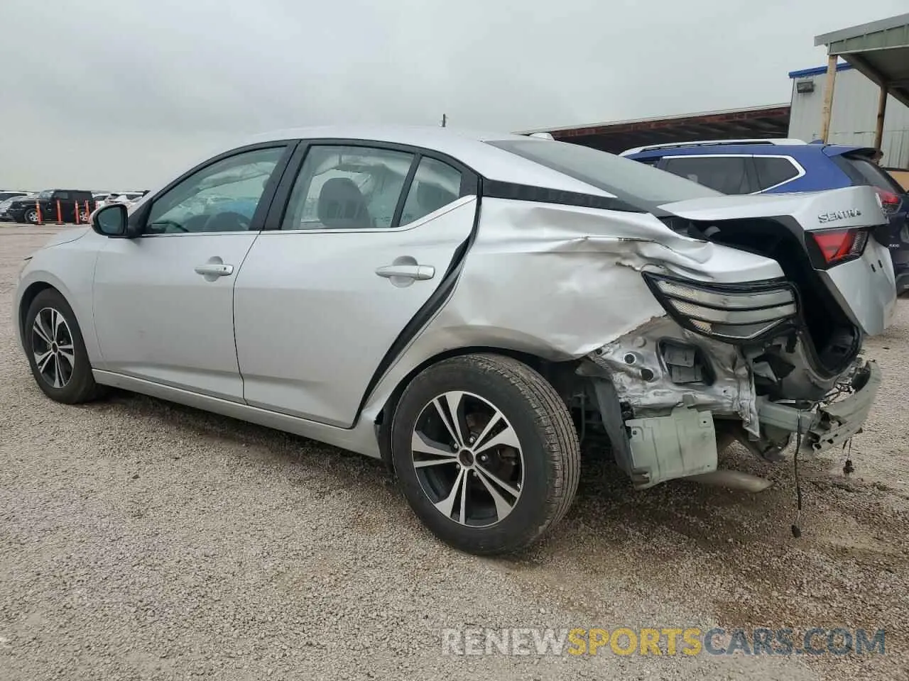 2 fotografías del automóvil dañado 3N1AB8CV9PY265894 NISSAN SENTRA 2023