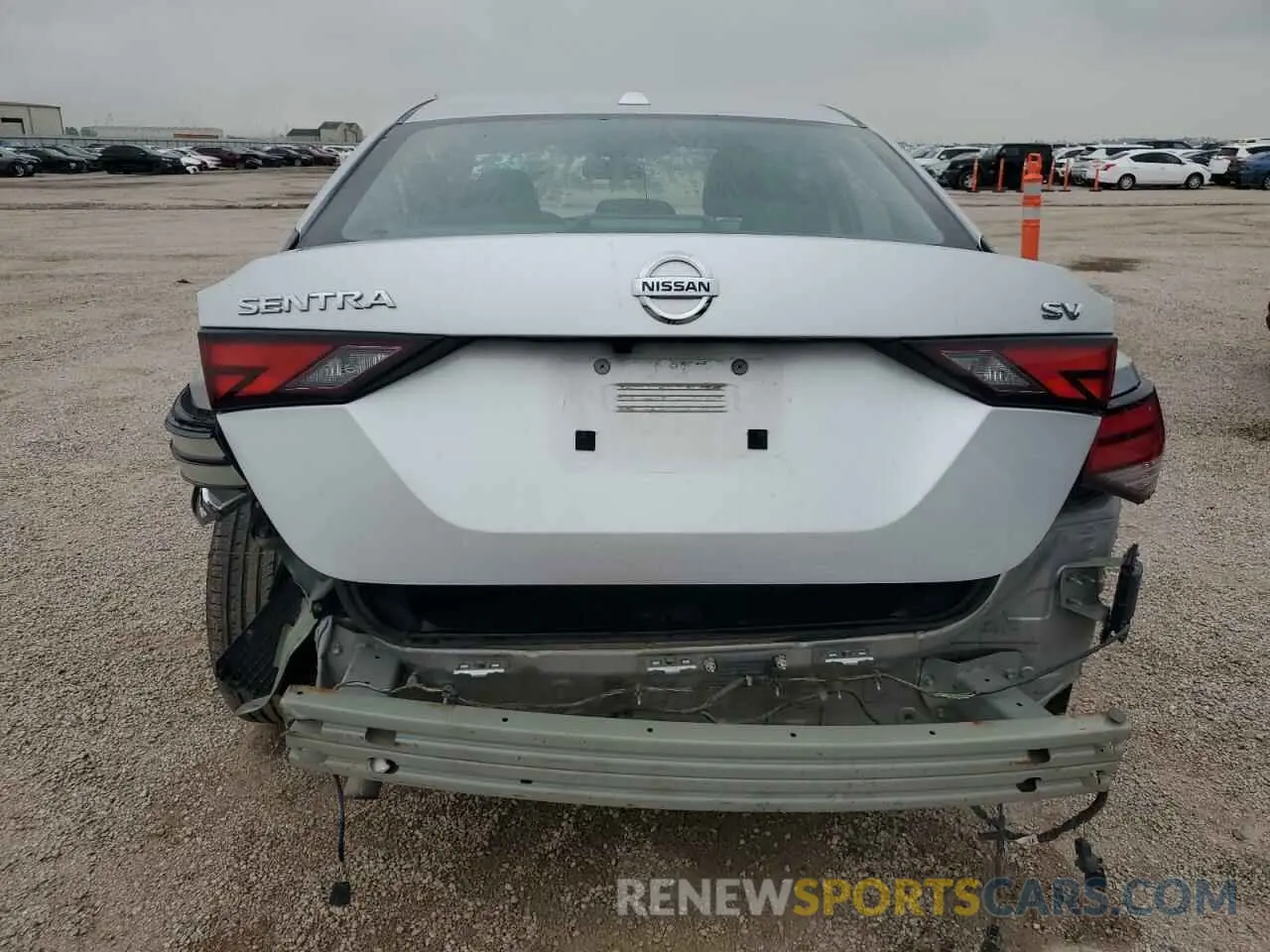 6 fotografías del automóvil dañado 3N1AB8CV9PY265894 NISSAN SENTRA 2023