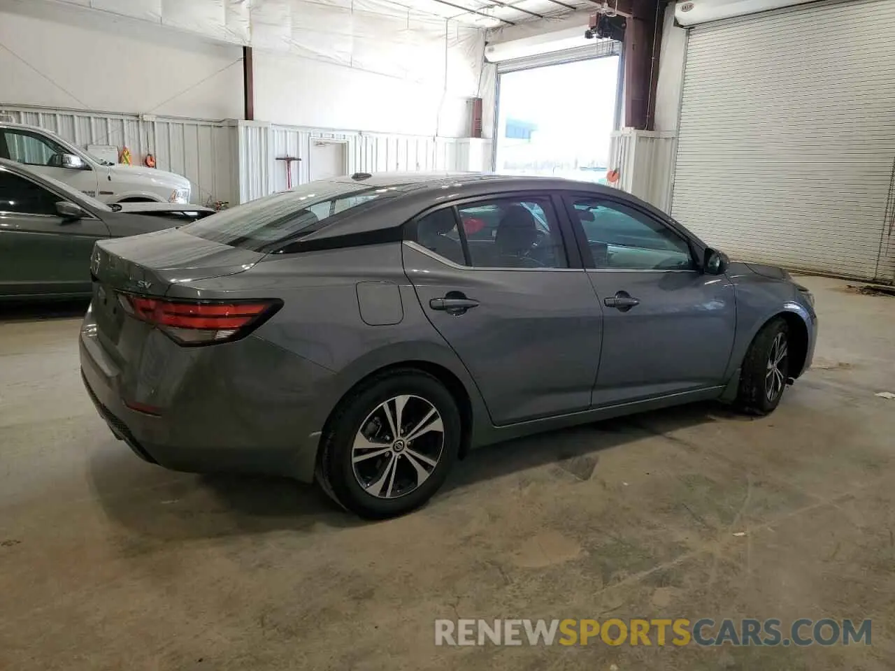 3 fotografías del automóvil dañado 3N1AB8CV9PY286129 NISSAN SENTRA 2023