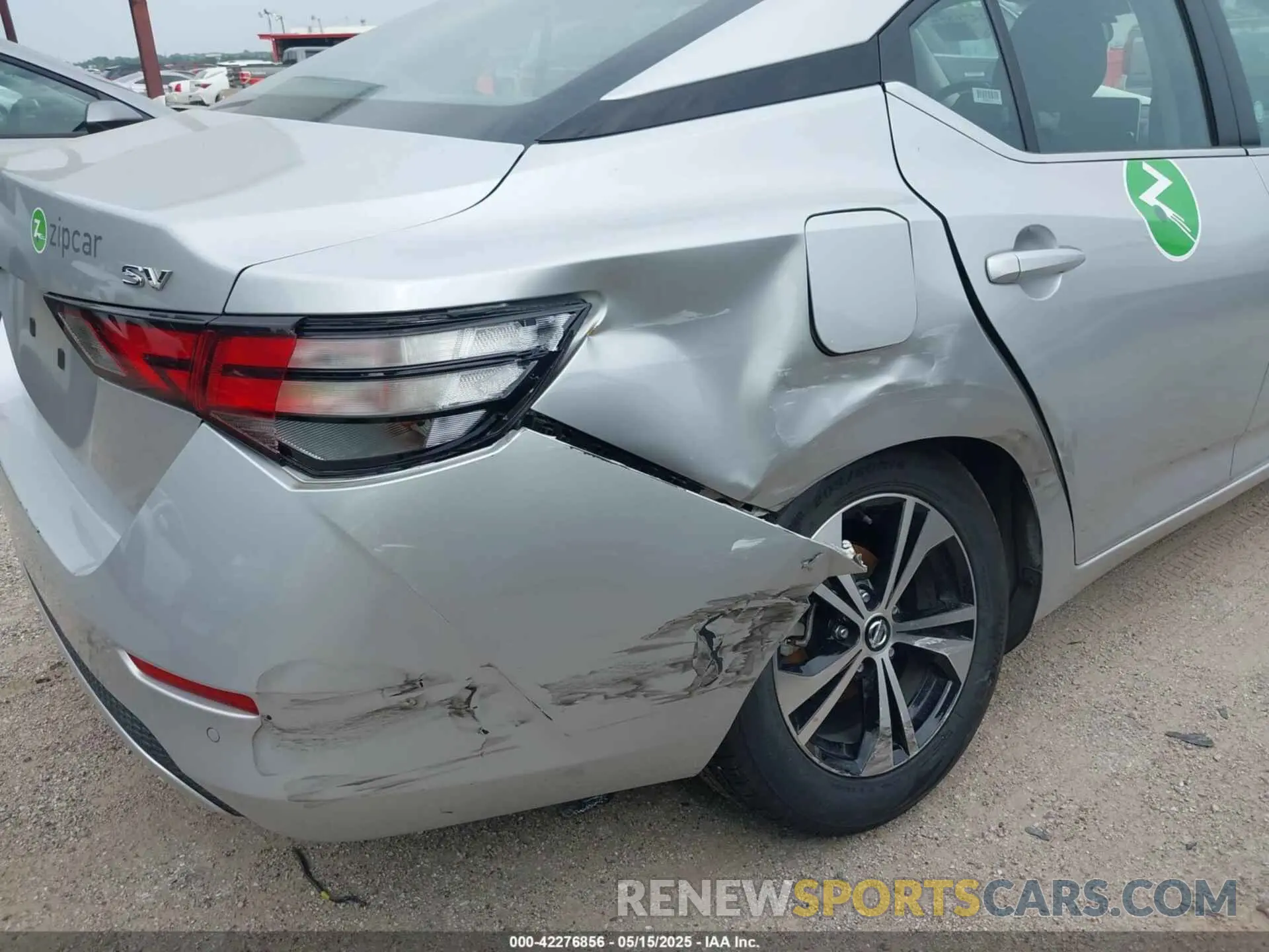 6 fotografías del automóvil dañado 3N1AB8CV9PY294473 NISSAN SENTRA 2023