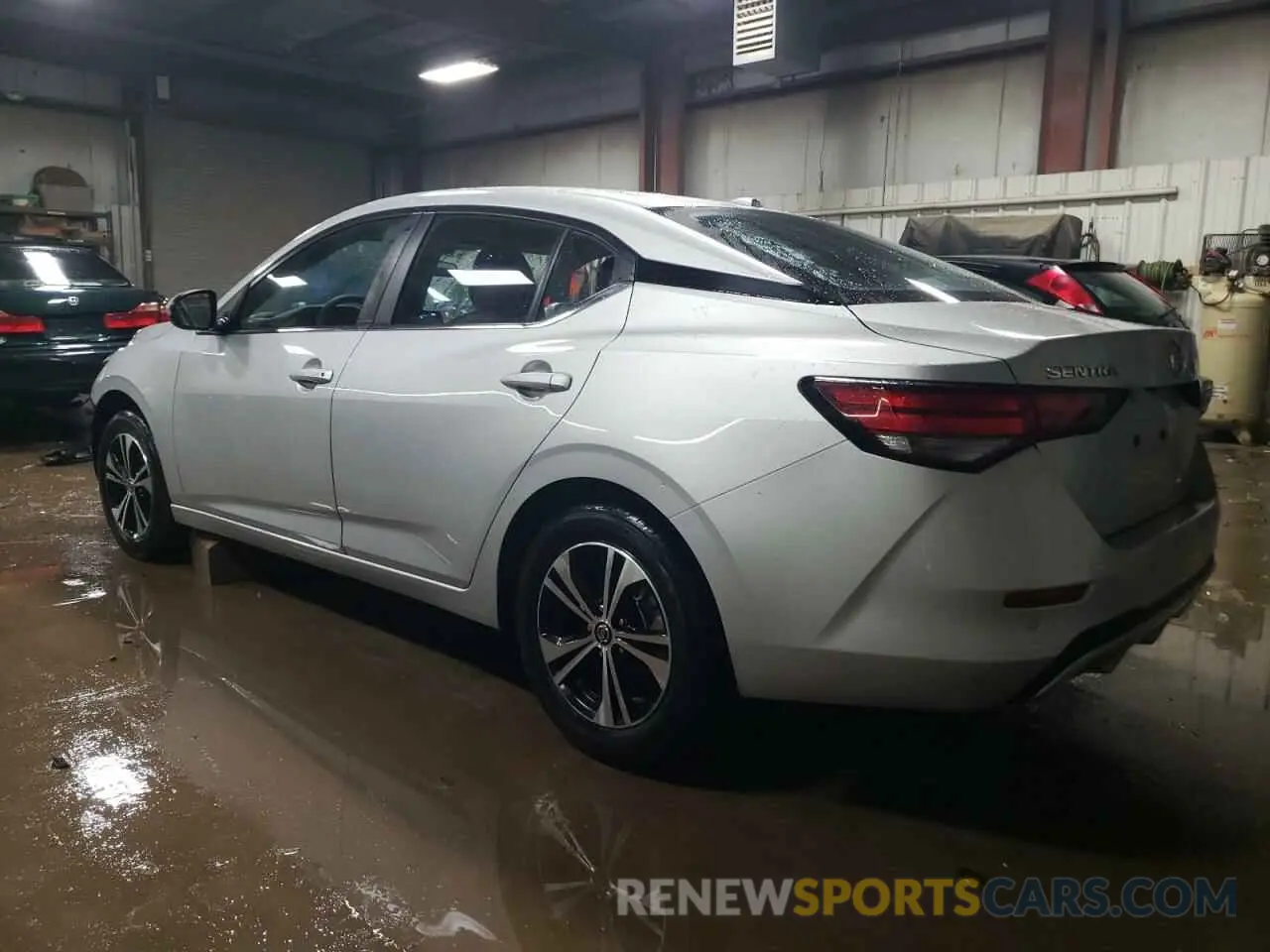 2 fotografías del automóvil dañado 3N1AB8CV9PY300191 NISSAN SENTRA 2023