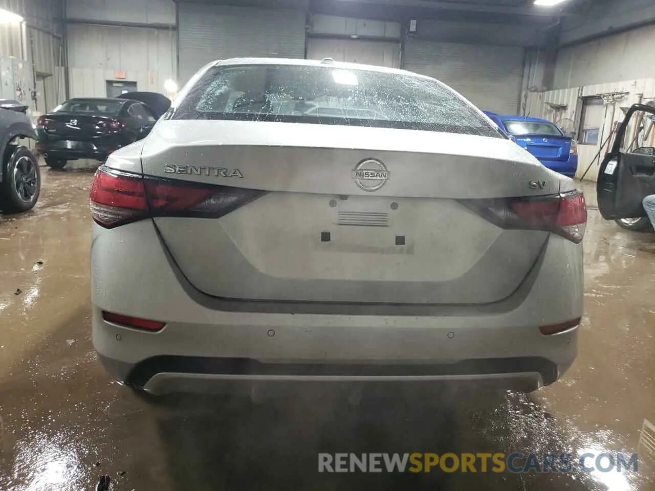 6 fotografías del automóvil dañado 3N1AB8CV9PY300191 NISSAN SENTRA 2023