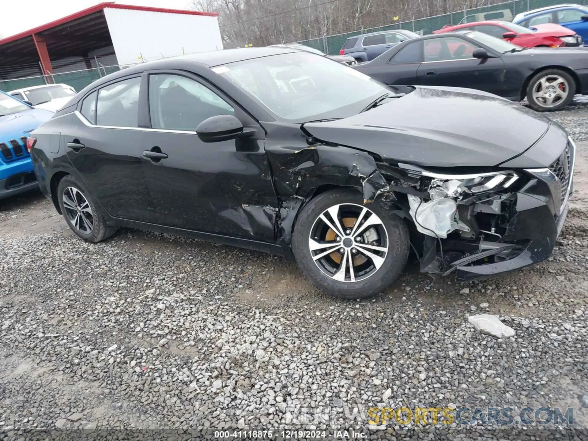 1 fotografías del automóvil dañado 3N1AB8CV9PY304743 NISSAN SENTRA 2023