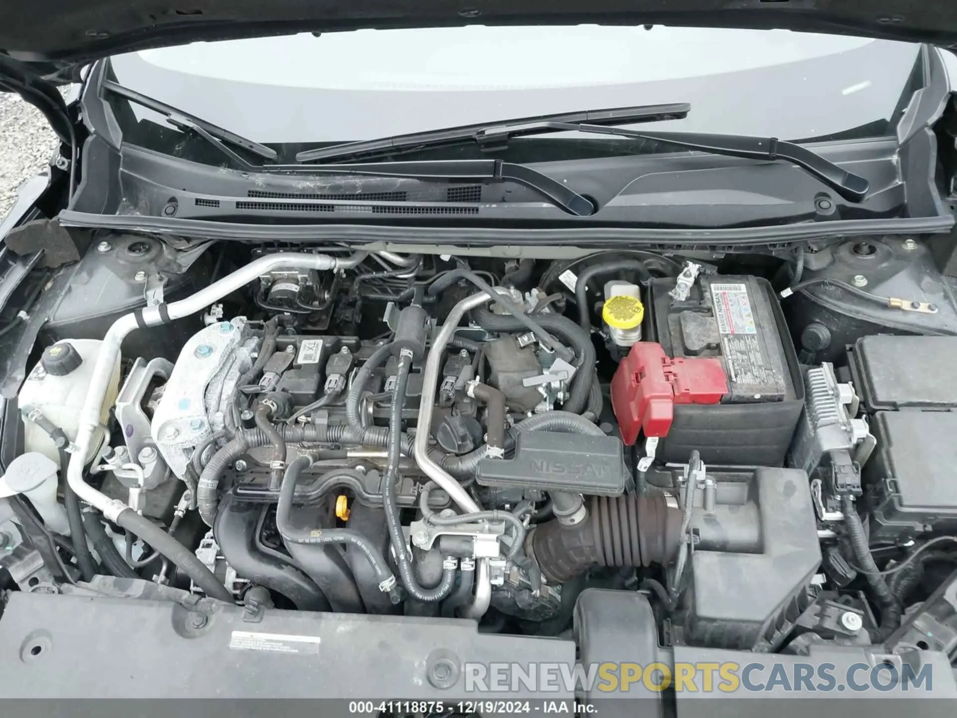 10 fotografías del automóvil dañado 3N1AB8CV9PY304743 NISSAN SENTRA 2023
